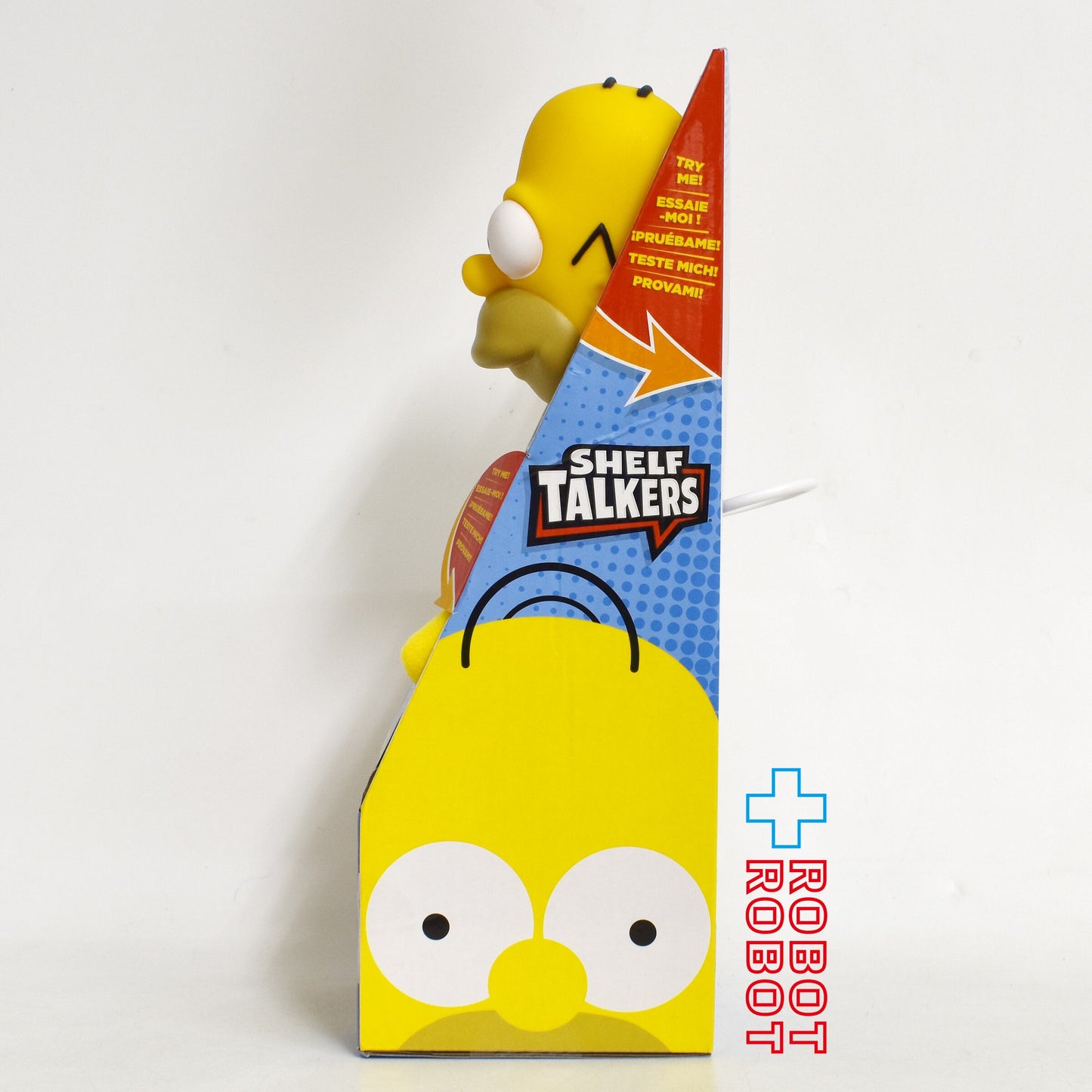 シンプソンズ シェルフトーカーズ ホーマー トーキング プラッシュドール 未開封