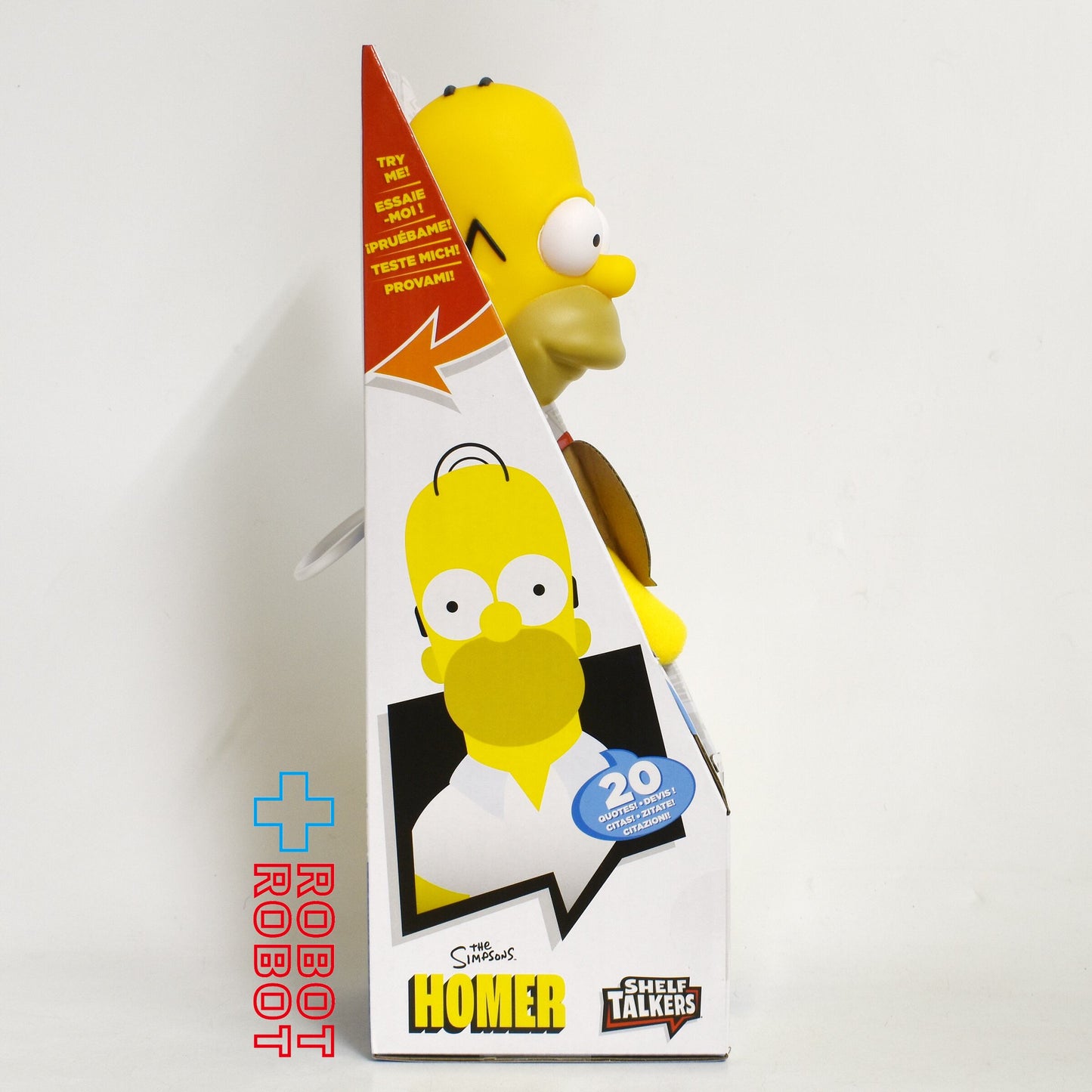 シンプソンズ シェルフトーカーズ ホーマー トーキング プラッシュドール 未開封