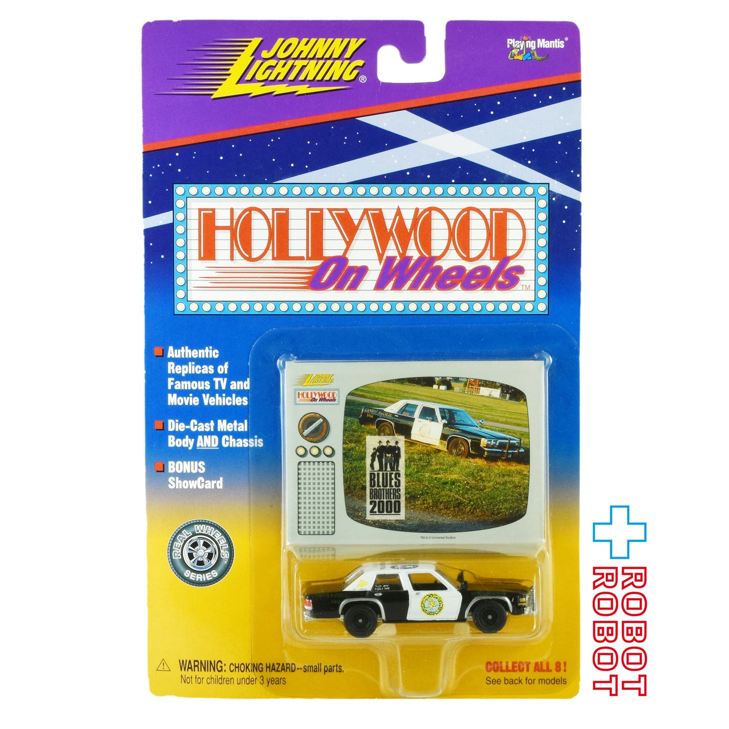 ジョニーライトニング ブルース・ブラザース K9 パトカー K9 パトカー ショーカード ミニカー 未開封