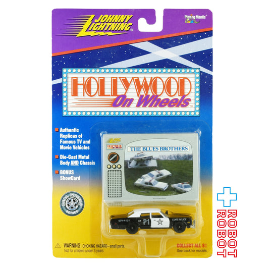 ジョニーライトニング ブルース・ブラザース P1 パトカー パトカー スタント ショーカード ミニカー 未開封