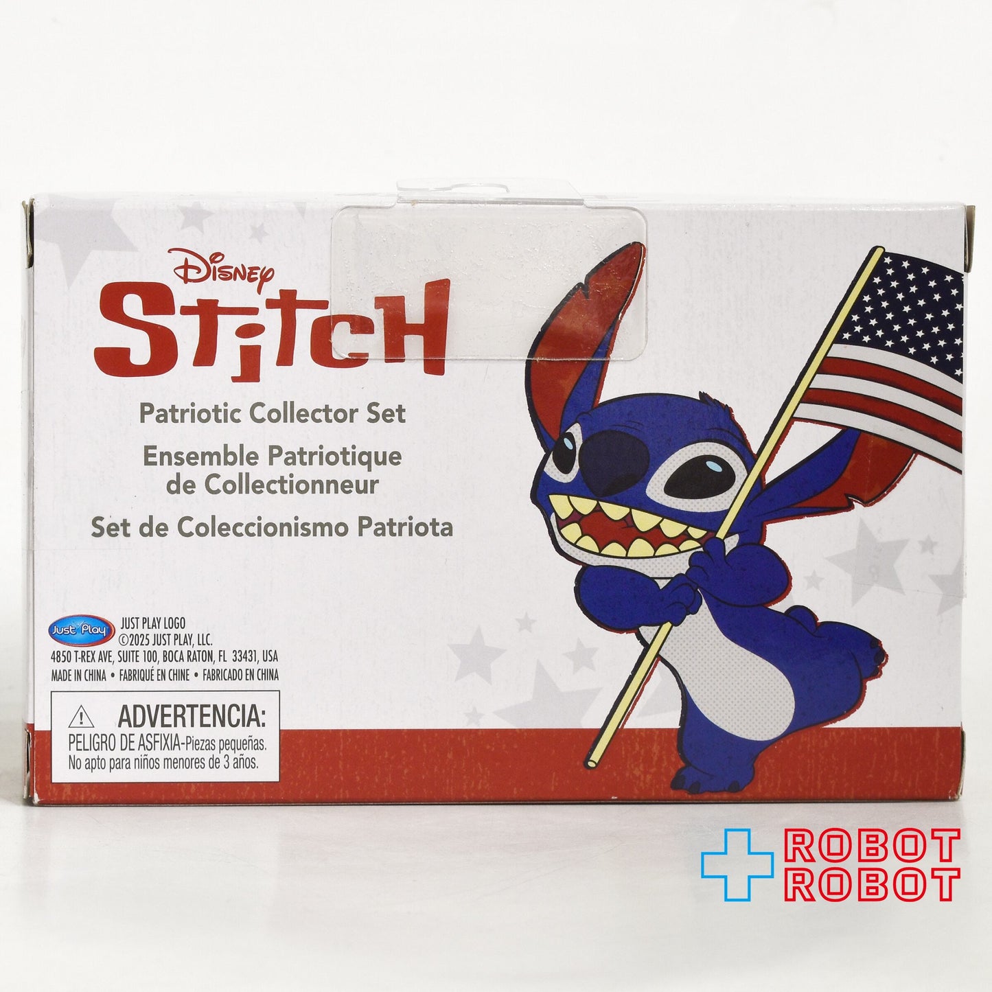 ディズニー リロ & スティッチ スティッチ パトリオティック コレクター フィギュアセット 未開封