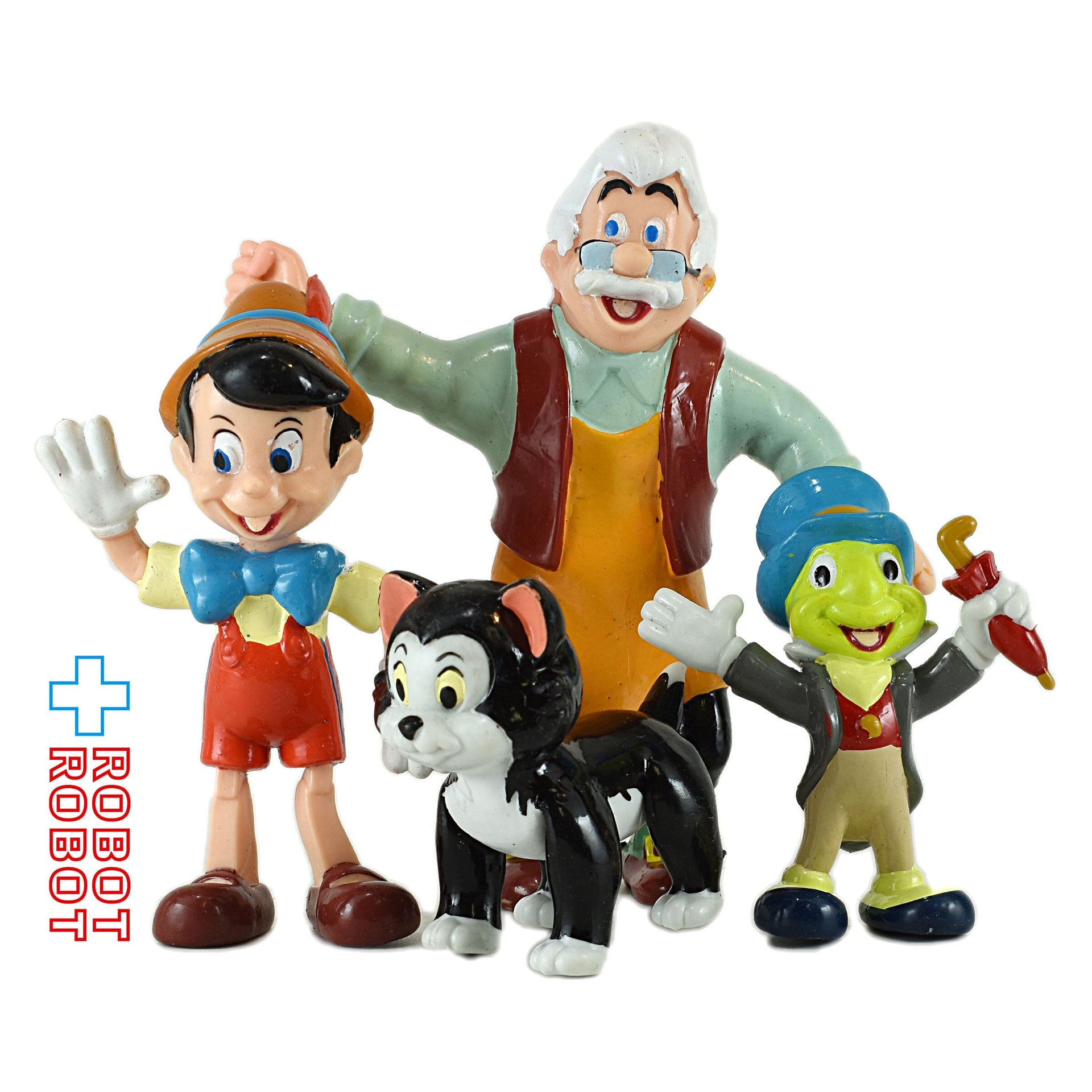 ディズニー ピノキオ ゼペット爺さん ジミニー・クリケット フィガロ 