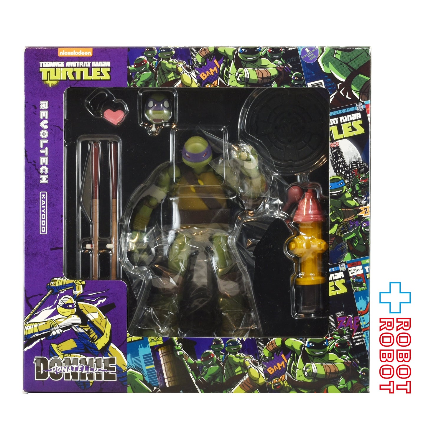 海洋堂 リボルテック ミュータント・タートルズ ドナテロ アクションフィギュア