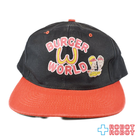 KC ビーバス&バットヘッド キャップ BURGER WORLD 1993