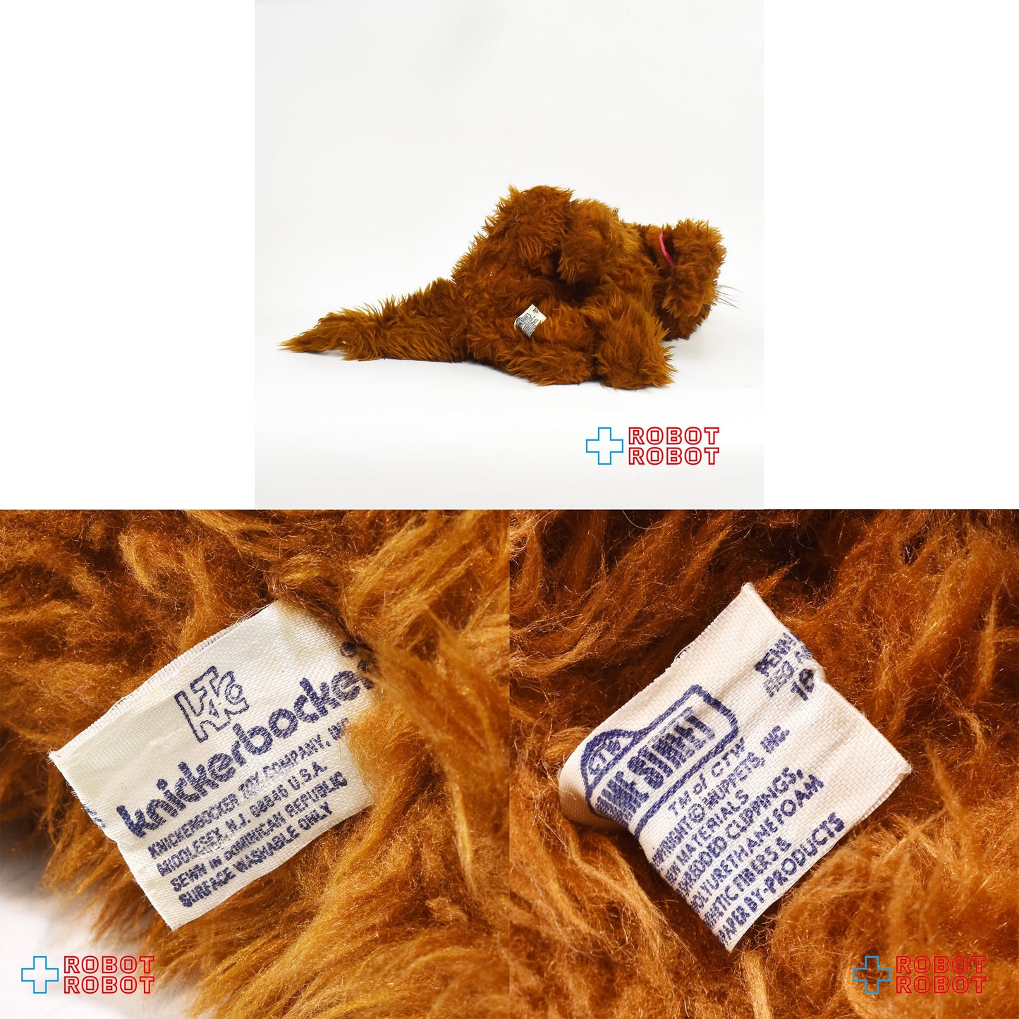 セサミストリート スナッフルパガス 34cmぬいぐるみ人形  (ニッカーボッカー社ドミニカ共和国)