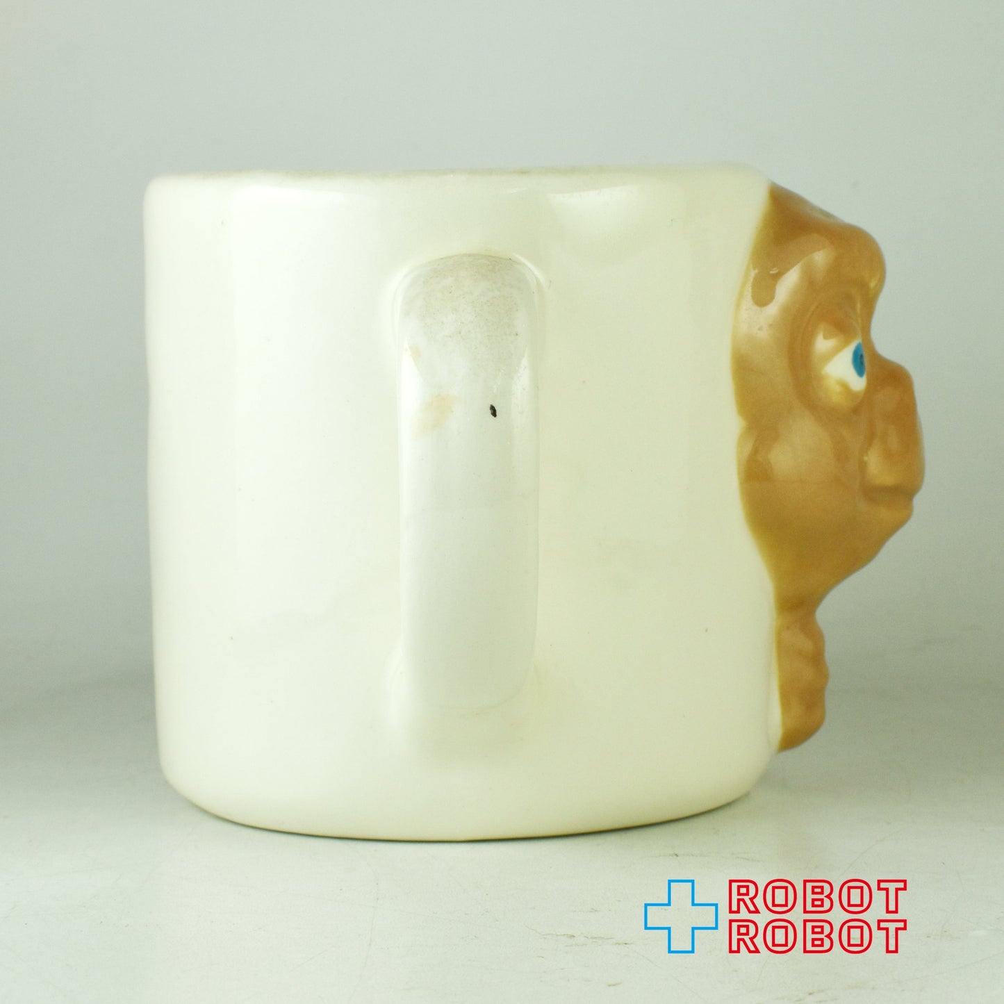 E.T. 陶器マグカップ 白
