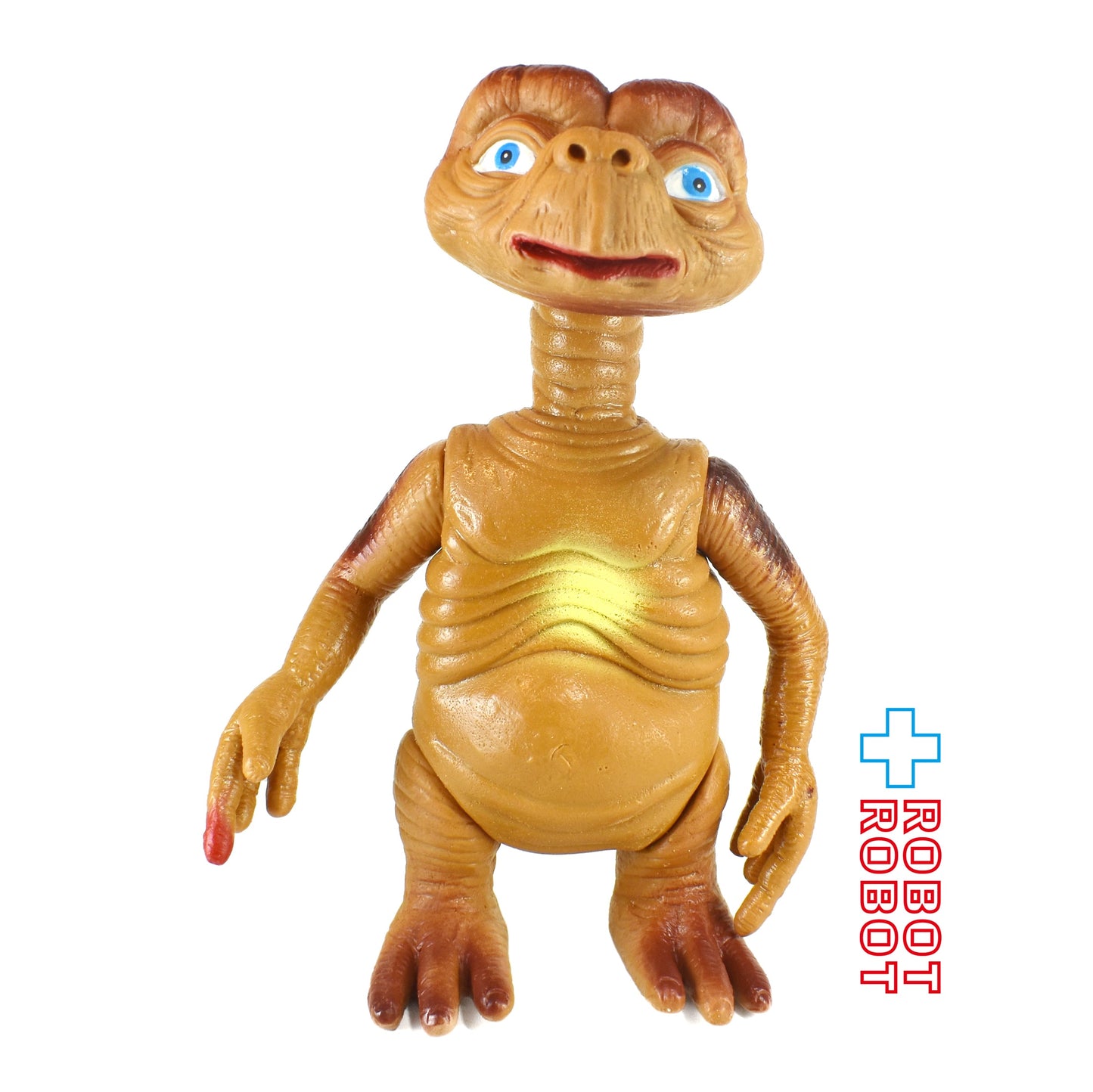 E.T. ソフビ・フィギュア 口半開き 20cm 薄茶色 メーカー不明