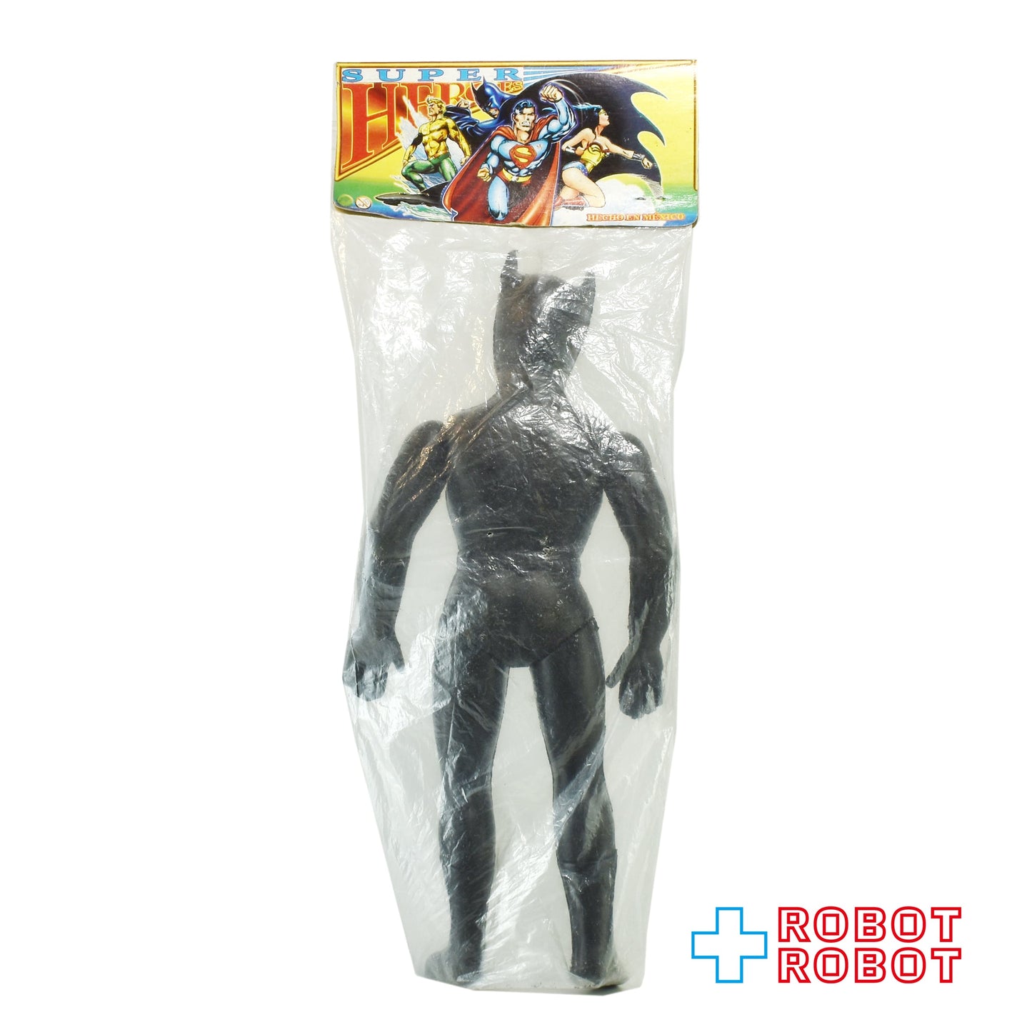 メキシコ製 DC バットマン ブロー成形 ポリ アクションフィギュア 袋入