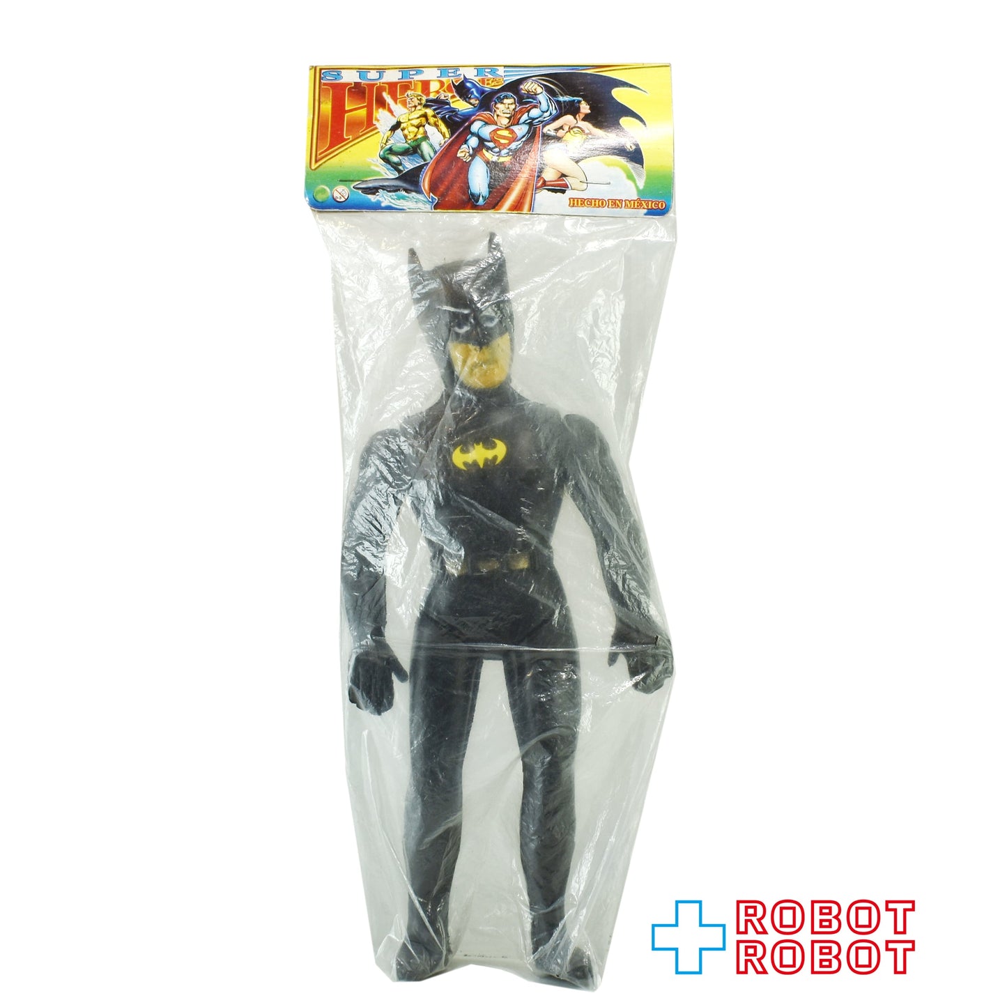 メキシコ製 DC バットマン ブロー成形 ポリ アクションフィギュア 袋入