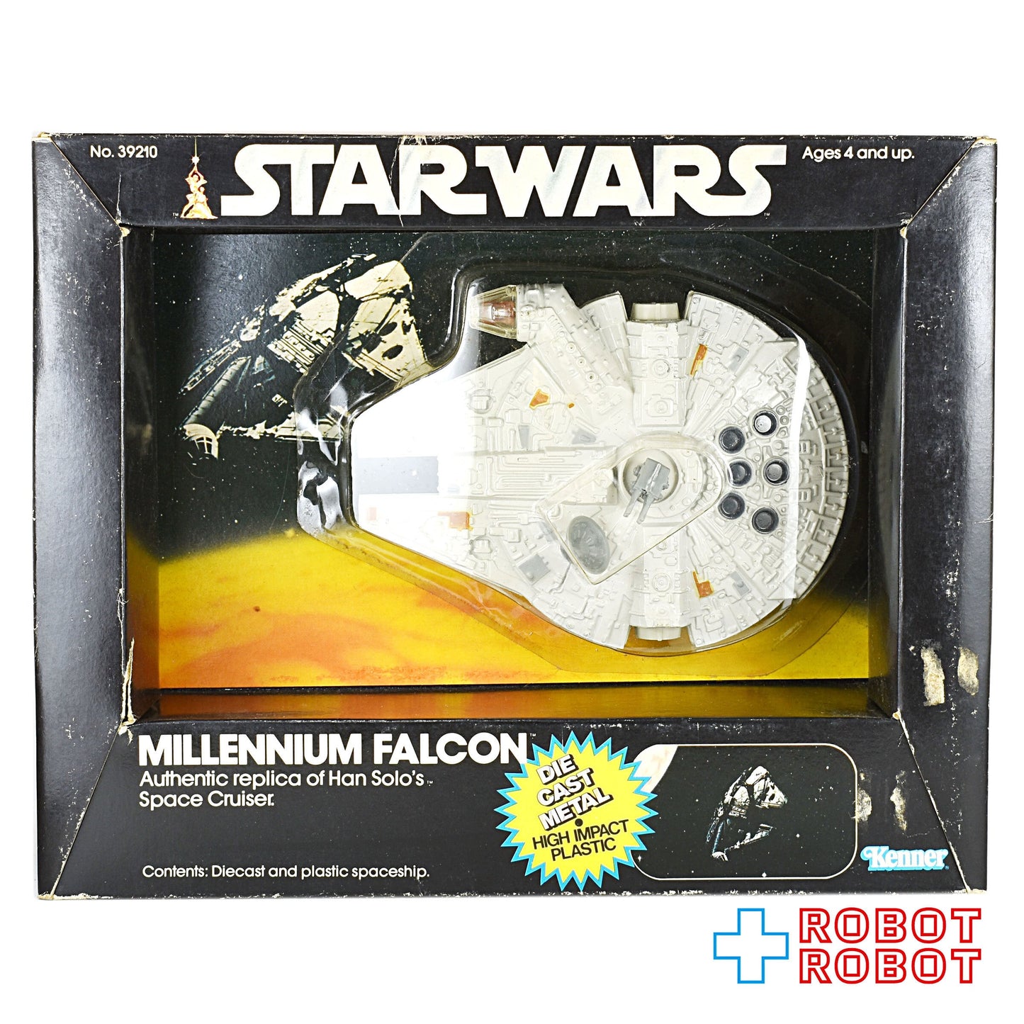 オールドケナー スター・ウォーズ ミレニアム・ファルコン ダイキャスト ビークル 1979 未開封