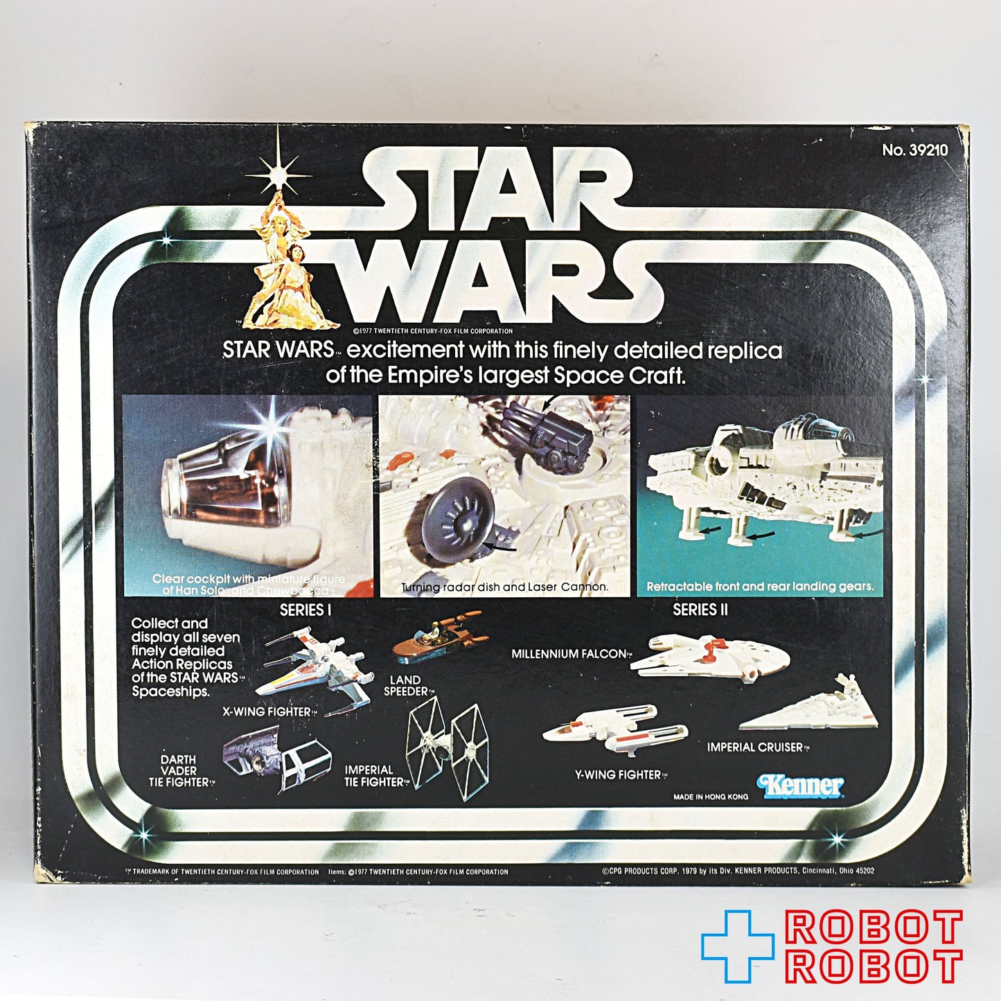 オールドケナー スター・ウォーズ ミレニアム・ファルコン ダイキャスト ビークル 1979 未開封