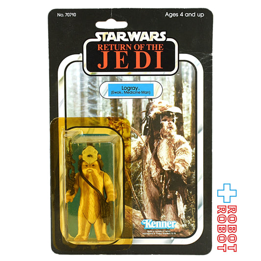 オールドケナー/ツクダ スター・ウォーズ ROTJ 65 Back ログレイ イウォーク アクションフィギュア 未開封