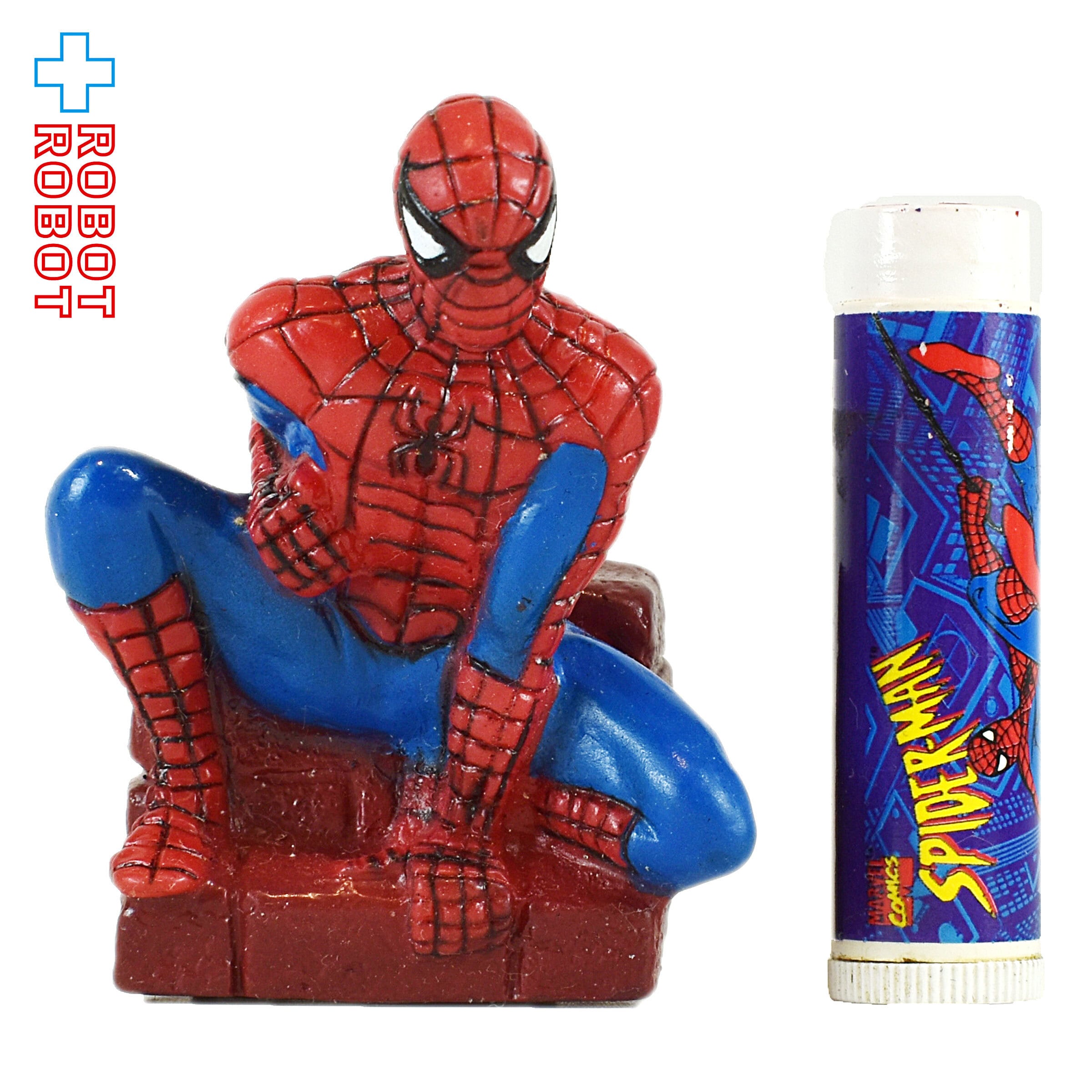 キッド ケア マーベル スパイダーマン リップ バーム フィギュア パッケージ無し ※難有り – ROBOTROBOT