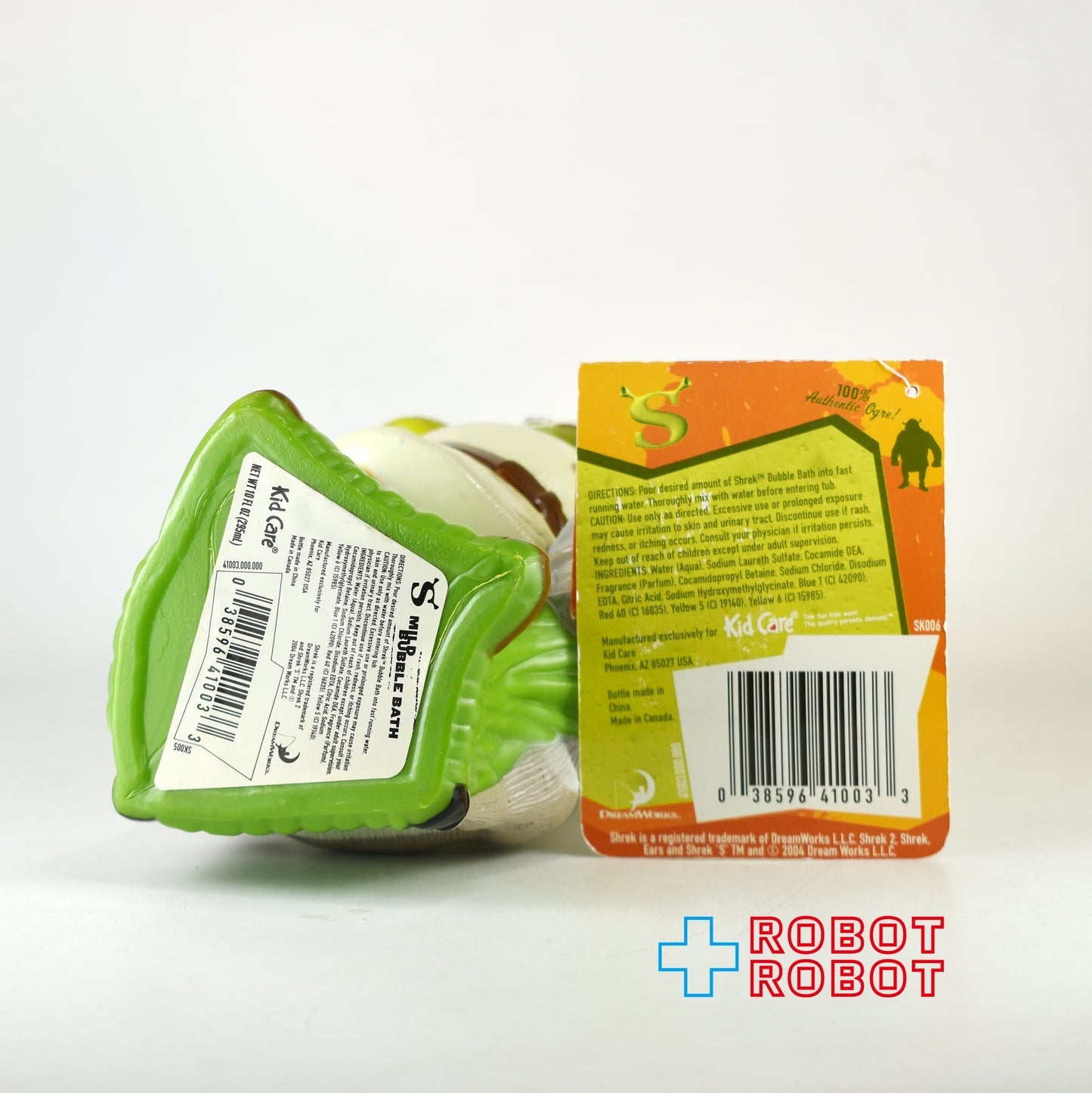 シュレック バブルバスボトル・フィギュア ソーキー 紙タグ付き
