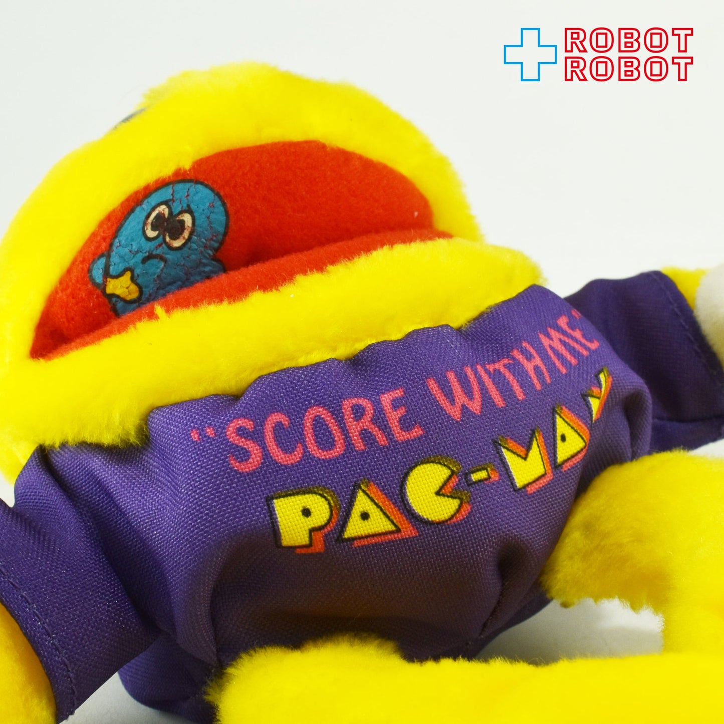 パックマン スコアウィズミー ぬいぐるみ人形 ニッカーボッカー社 1980's メイドイン 韓国