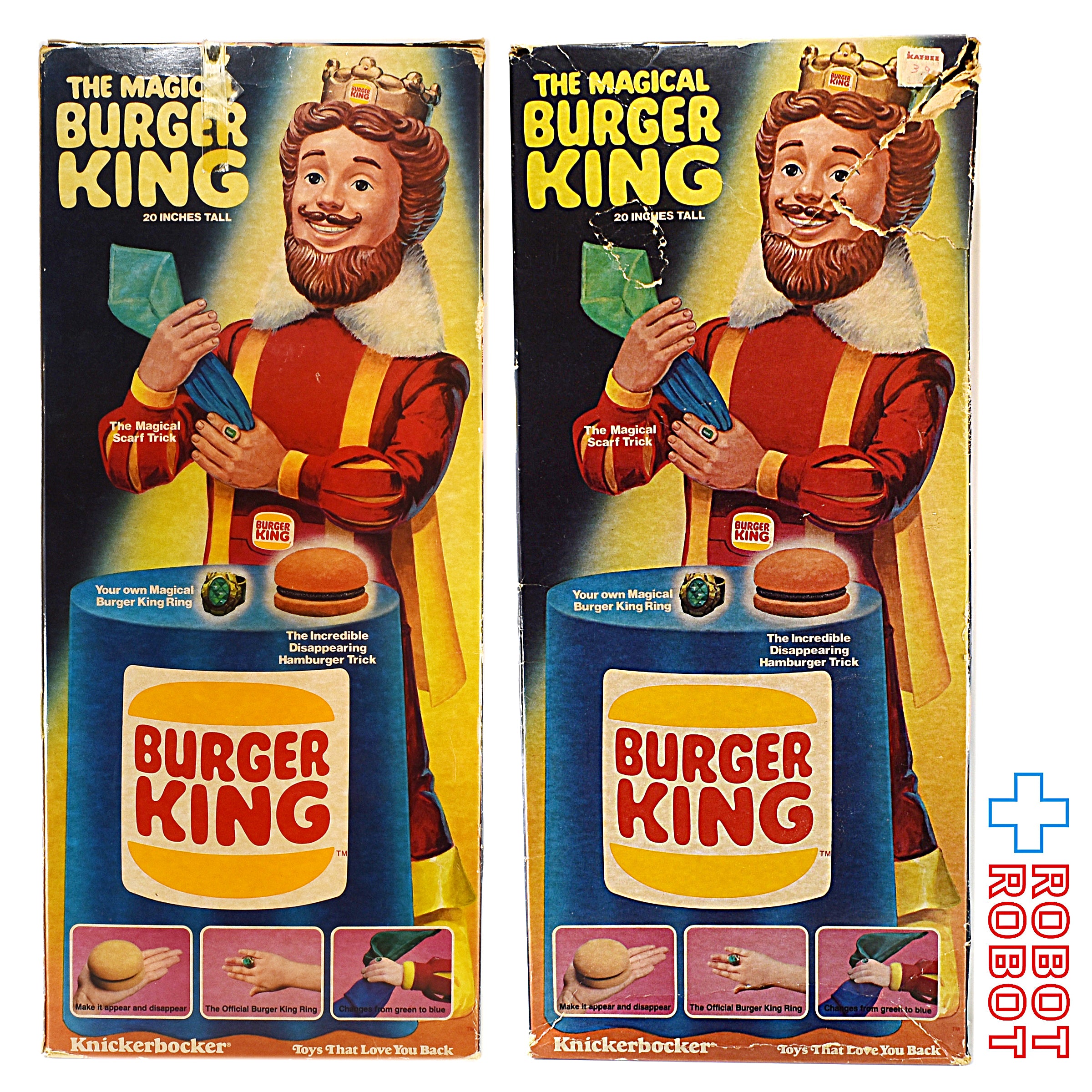 Burger King マジカルバーガーキング マジカル・バーガーキング ドール 50センチ 箱入 企業物 – ROBOTROBOT