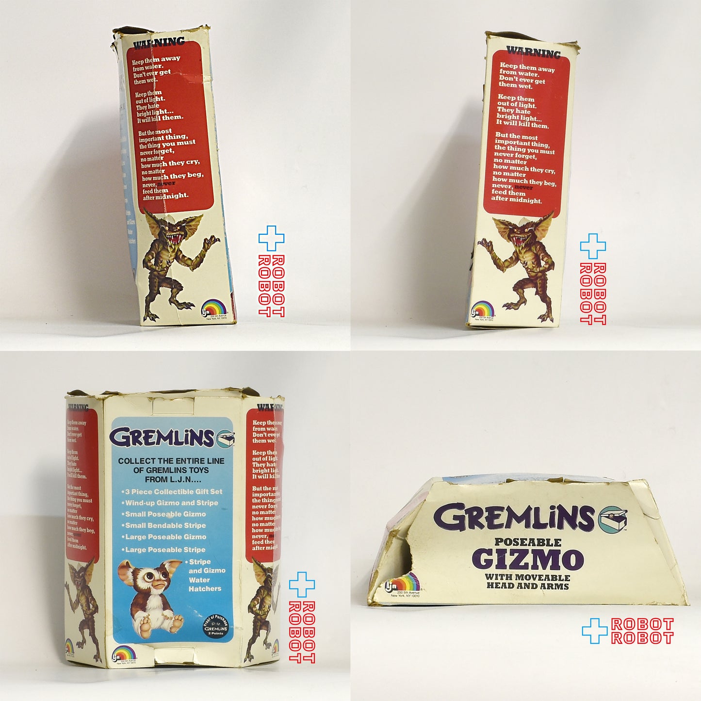 LJN グレムリン ギズモ ポーザブル ビニールフィギュア 18センチ 1984 箱付