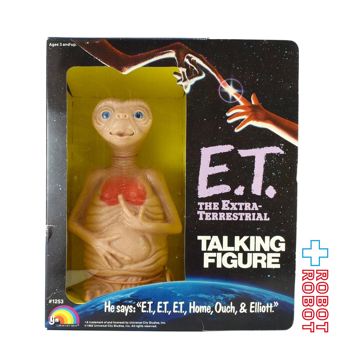 LJN社 E.T トーキング フィギュア 1982 箱入