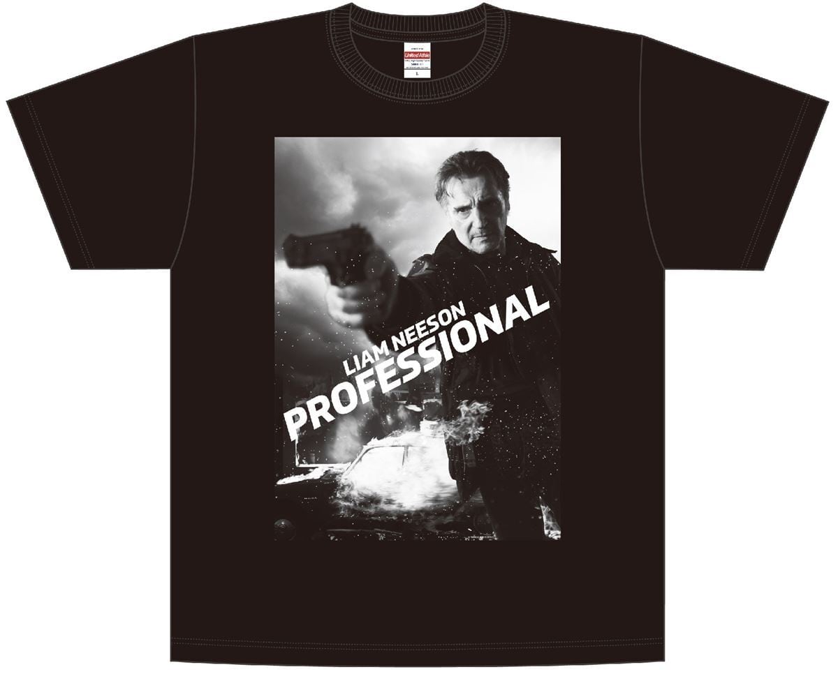 リーアム・ニーソン プロフェッショナル Tシャツ 当選品 Lサイズ