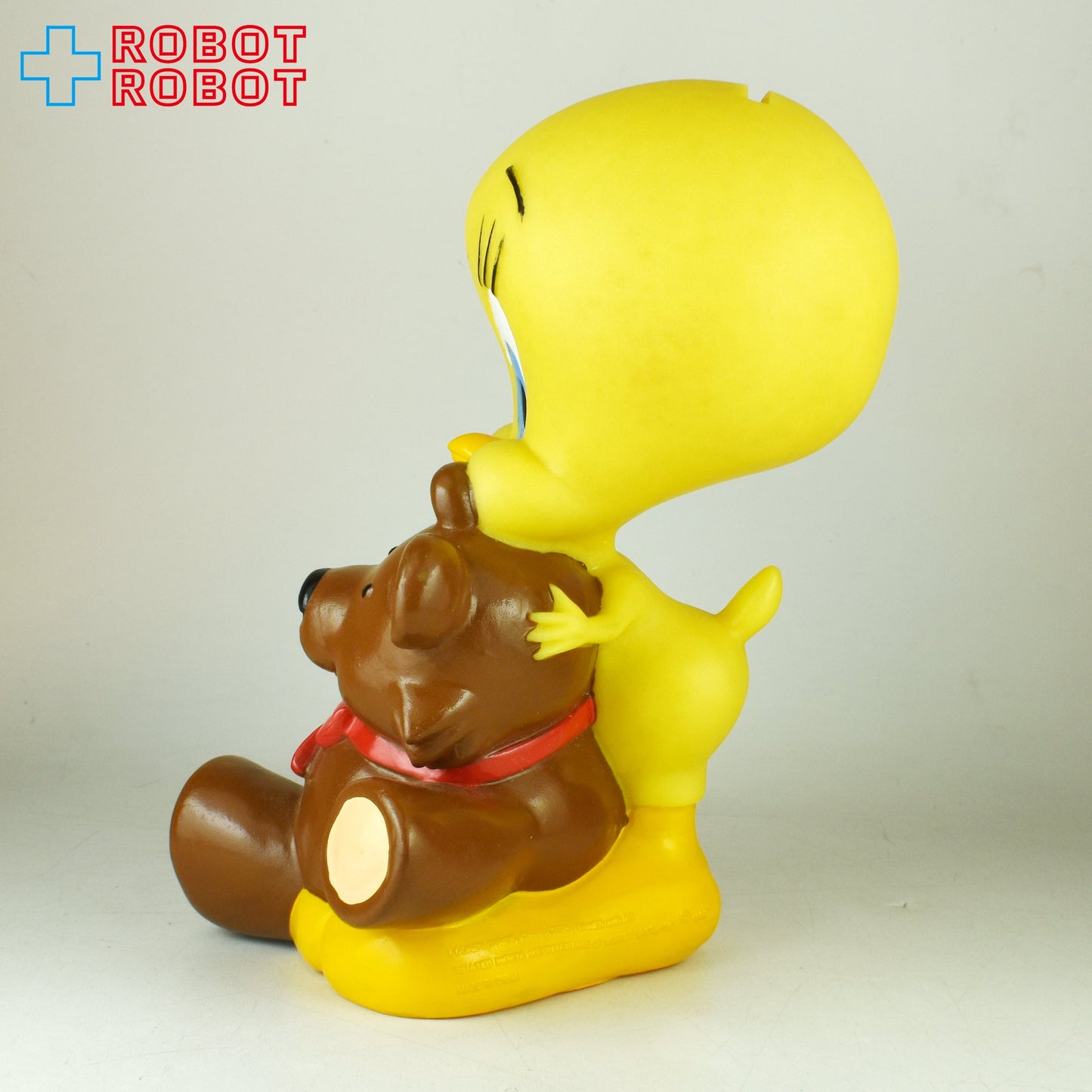 ルーニー・テューンズ トゥイーティー＆テディ・ベア 貯金箱 ビニールフィギュア