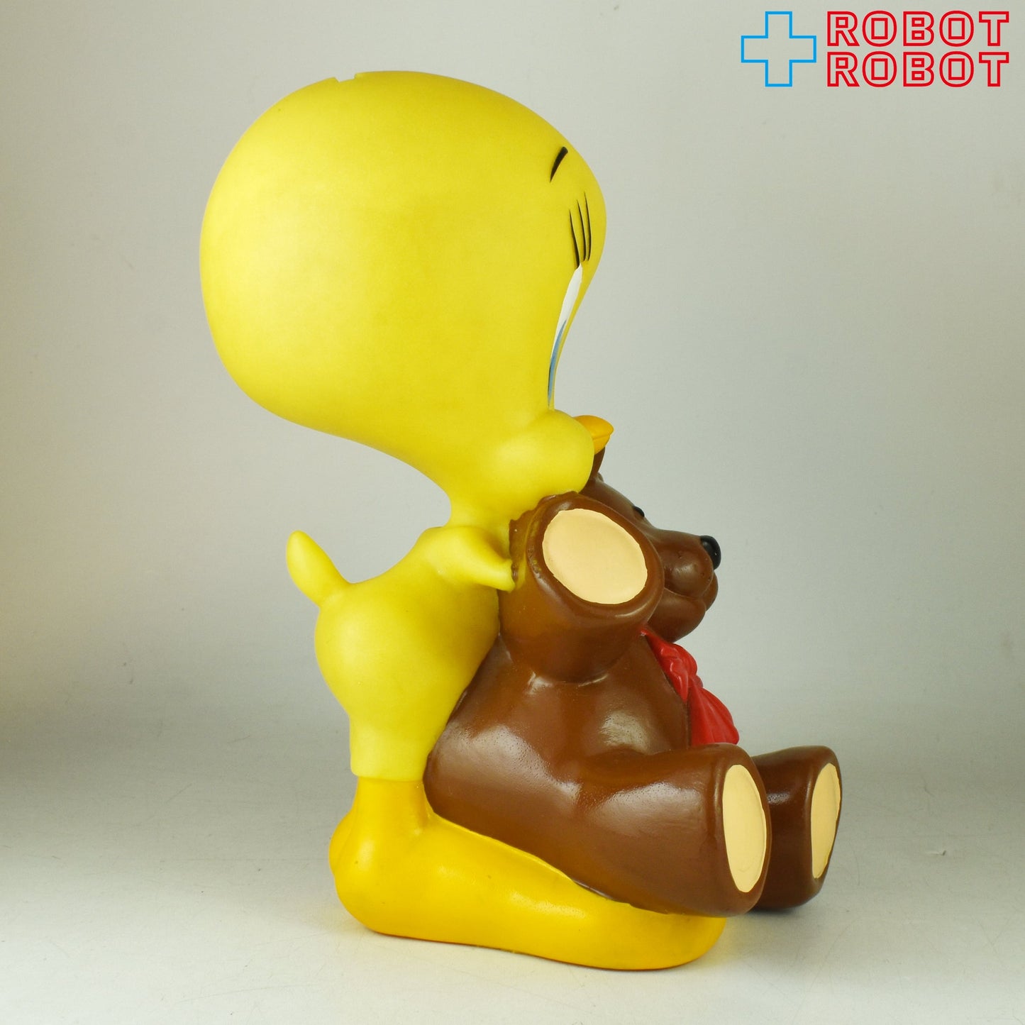 ルーニー・テューンズ トゥイーティー＆テディ・ベア 貯金箱 ビニールフィギュア