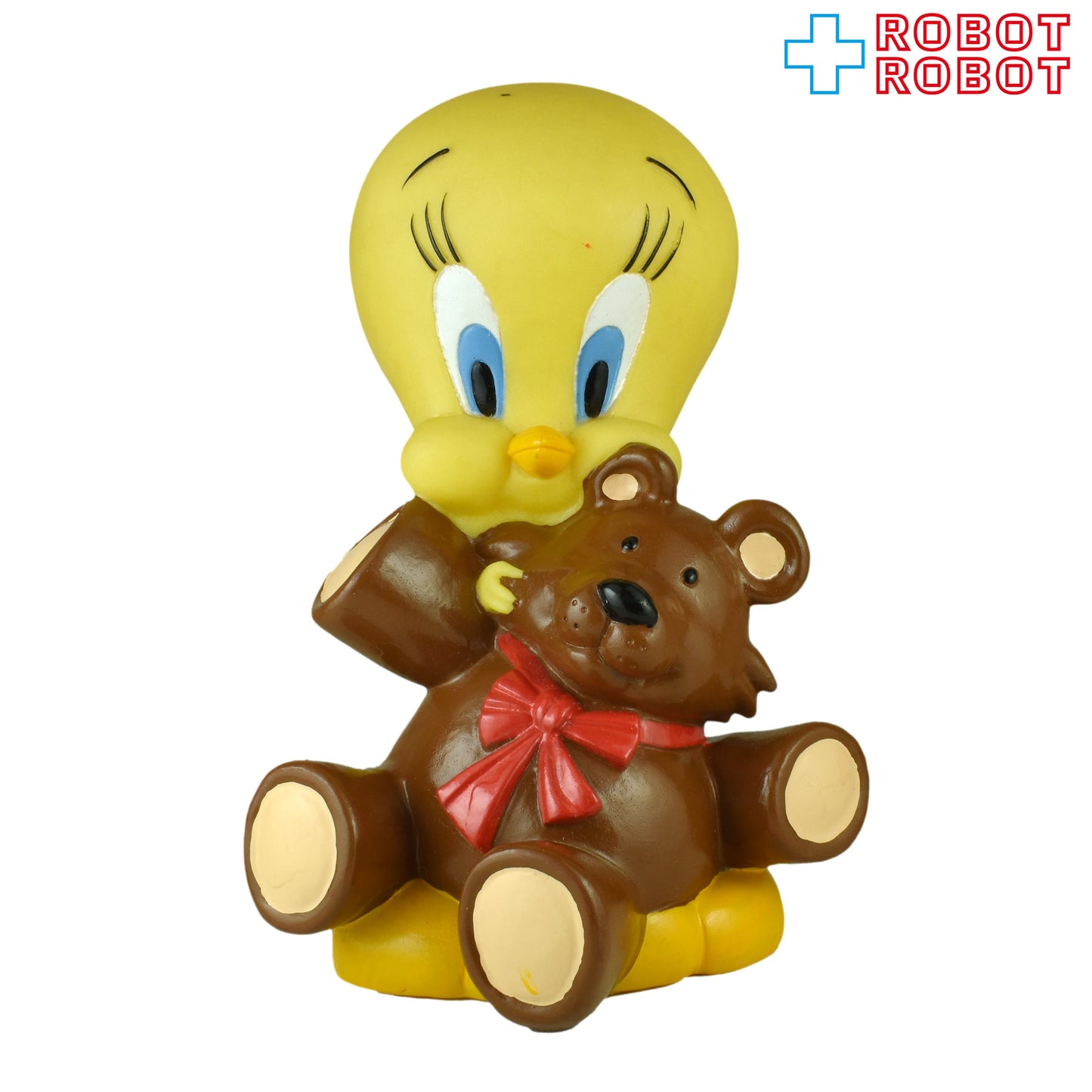 ルーニー・テューンズ トゥイーティー＆テディ・ベア 貯金箱 ビニールフィギュア
