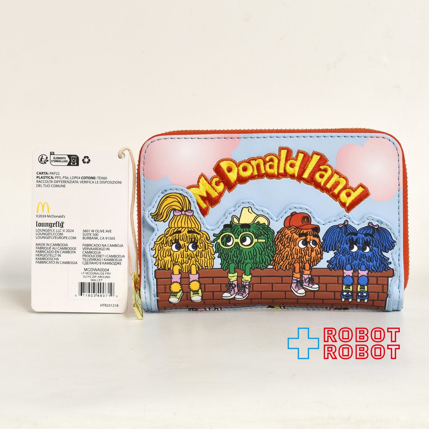 ラウンジフライ マクドナルド フライキッズ カードウォレット 紙タグ付き