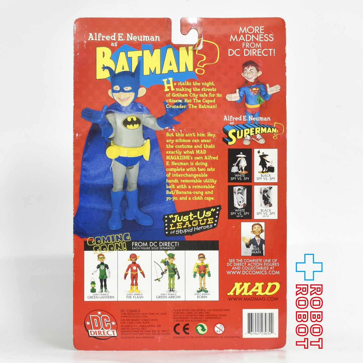 マッドマガジン バットマン アクションフィギュア 未開封