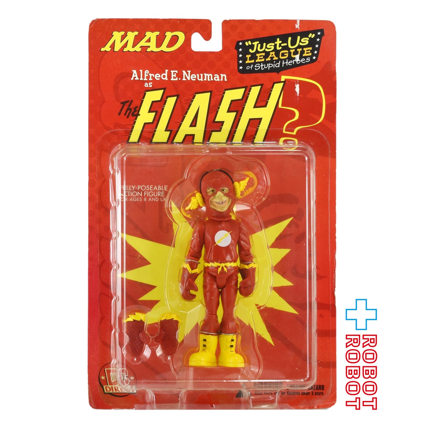 マッドマガジン DC フラッシュ アクションフィギュア 赤台紙 未開封
