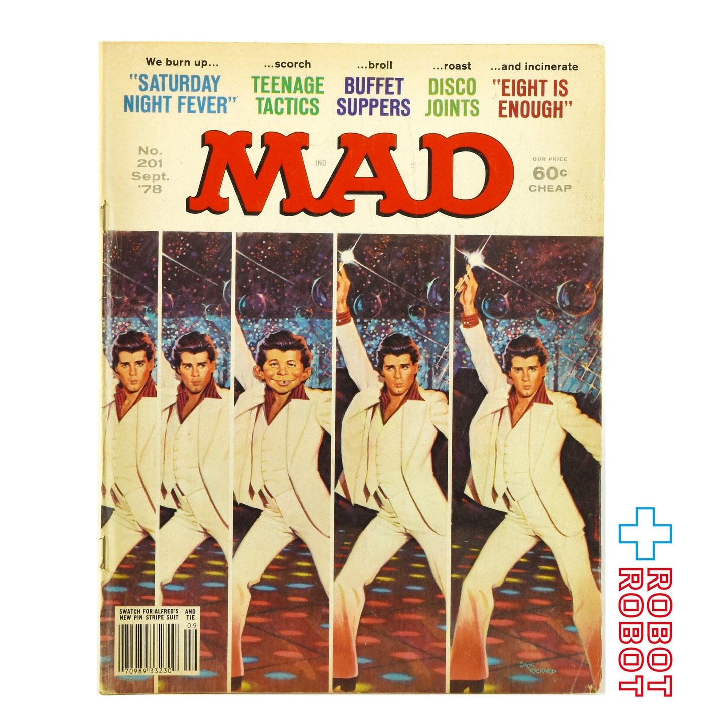 MAD MAGAZINE マッドマガジン no.201 サタデー・ナイト・フィーバー September 1978