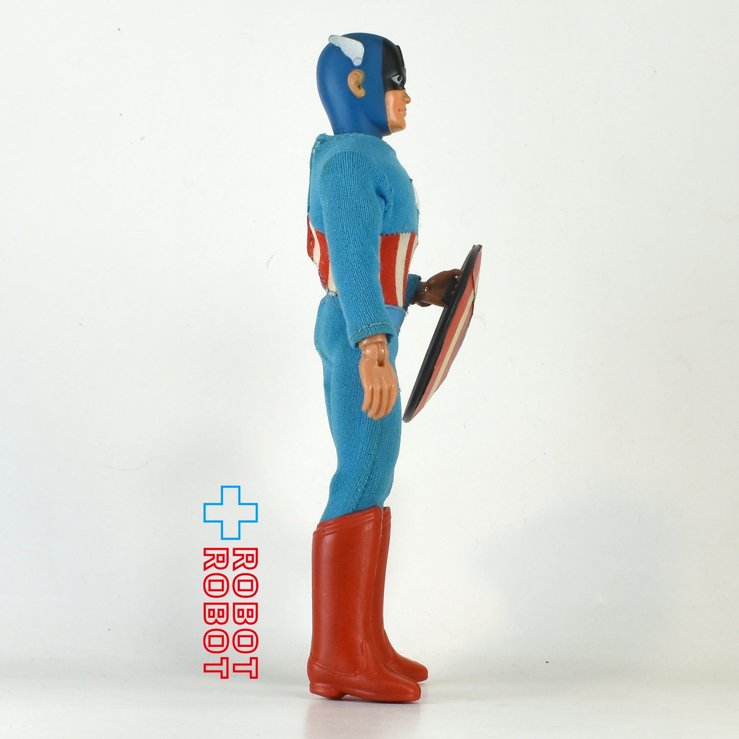 MEGO マーベル スーパーヒーローズ キャプテン・アメリカ 8インチ アクションフィギュア タイプ２ボディー 1974 ルース