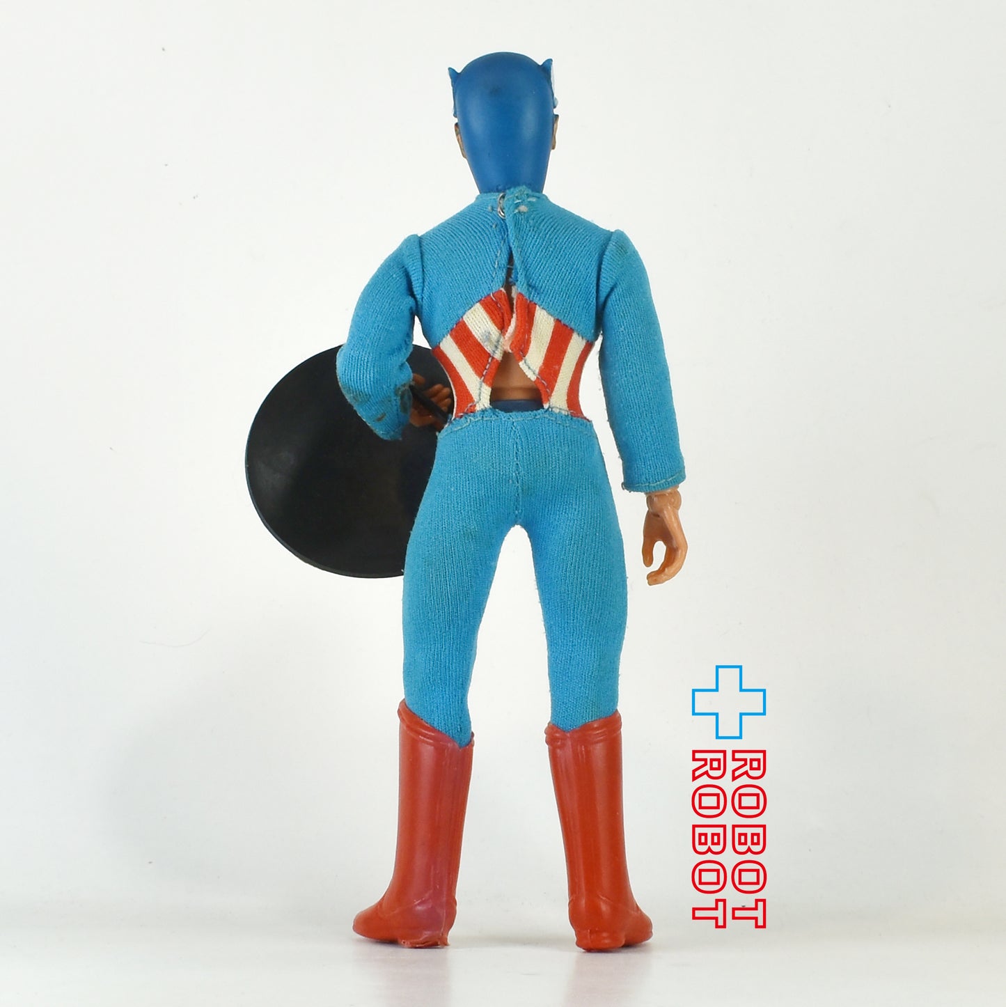 MEGO マーベル スーパーヒーローズ キャプテン・アメリカ 8インチ アクションフィギュア タイプ２ボディー 1974 ルース