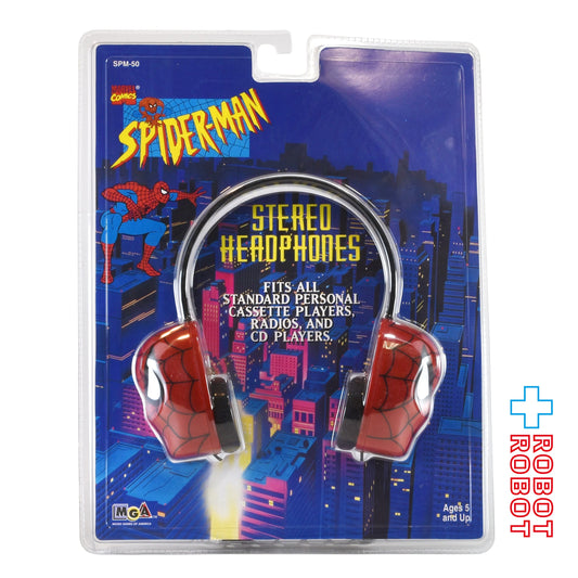 MGA スパイダーマン ステレオ ヘッドホン