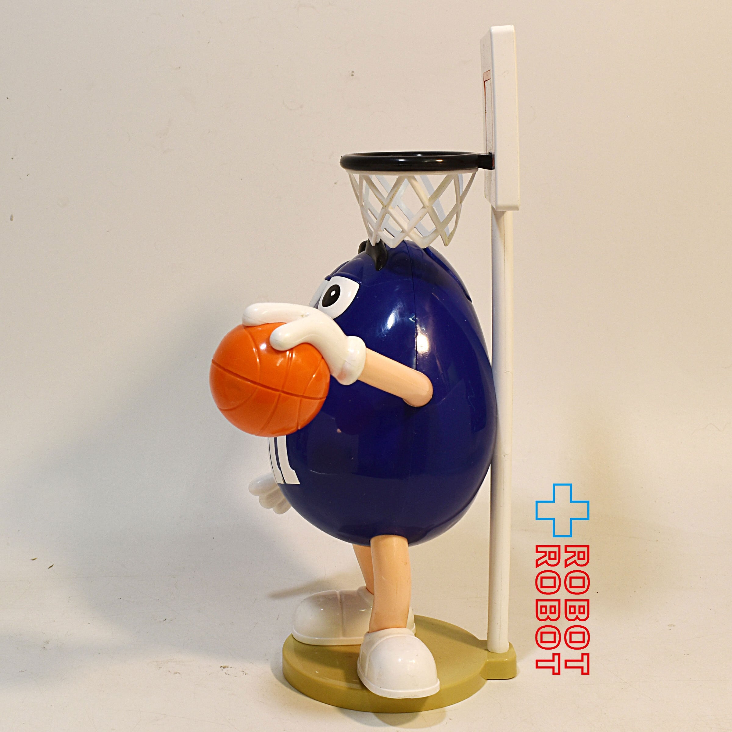M&M's ブルー バスケットボール w/リング ディスペンサー