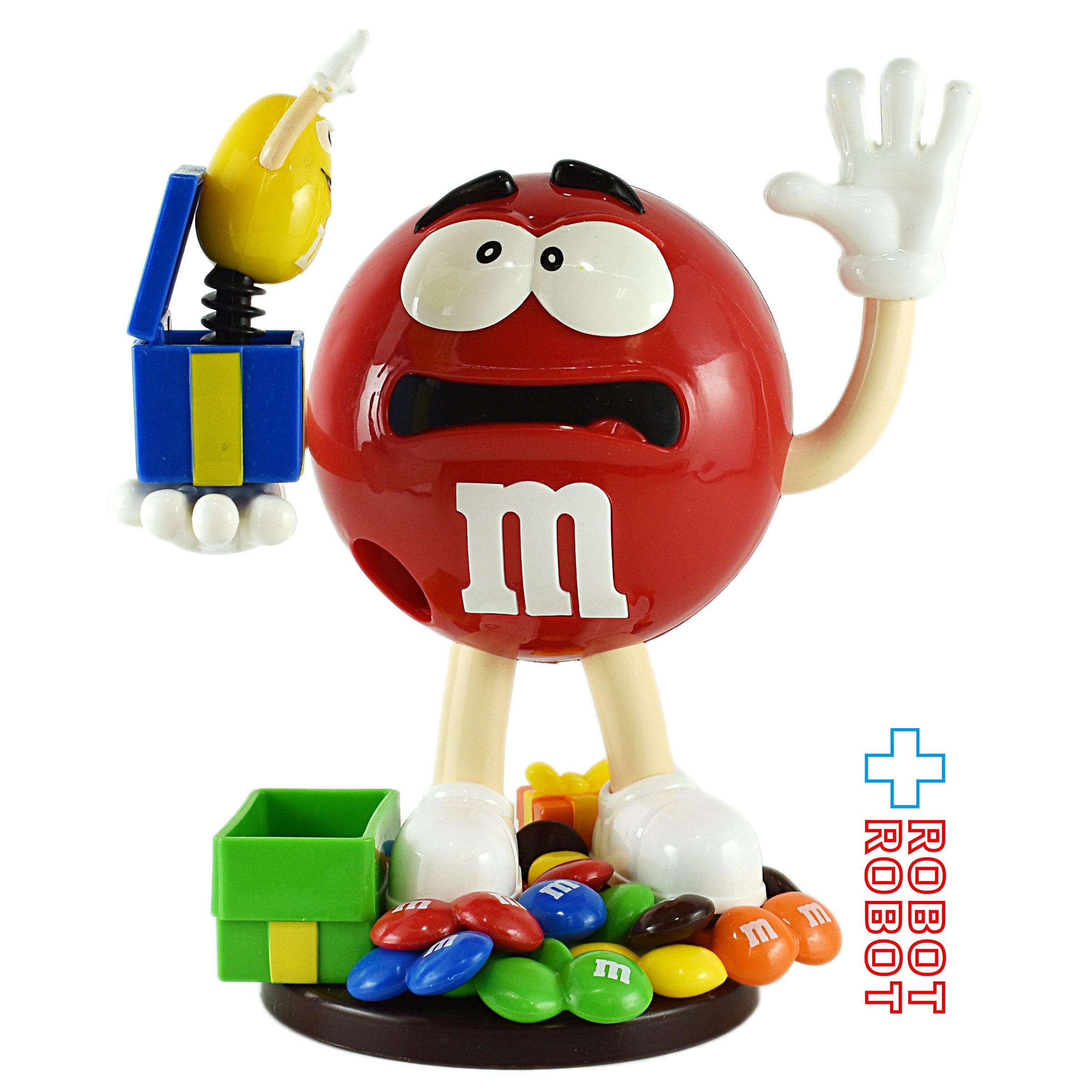 M&M's ディスペンサー レッド びっくり箱 – ROBOTROBOT