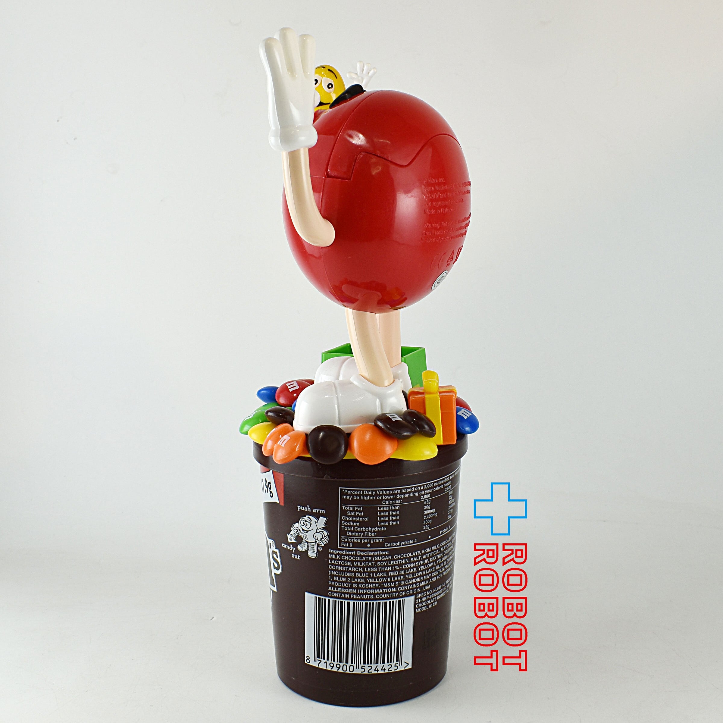 M&M's ディスペンサー レッド びっくり箱 – ROBOTROBOT