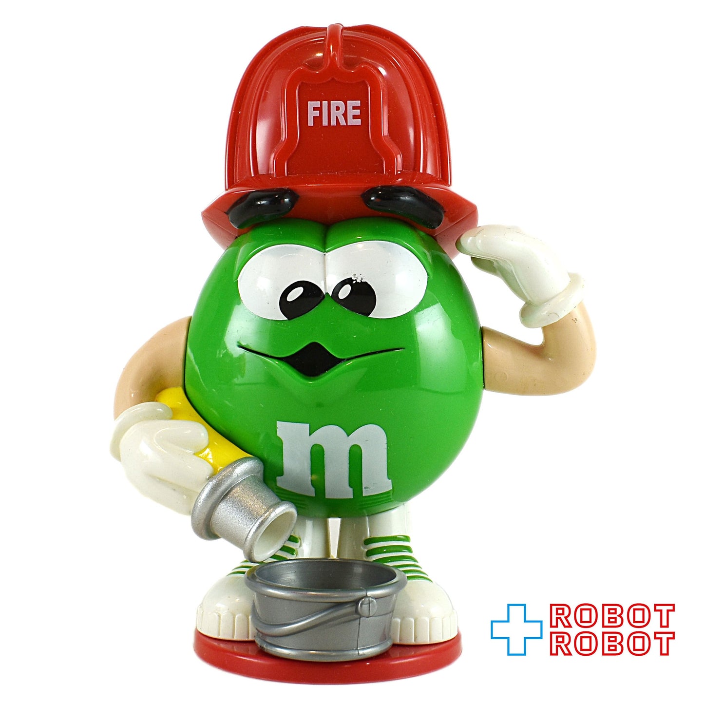 M&M's エムアンドエムズ グリーン 消防士 ディスペンサー