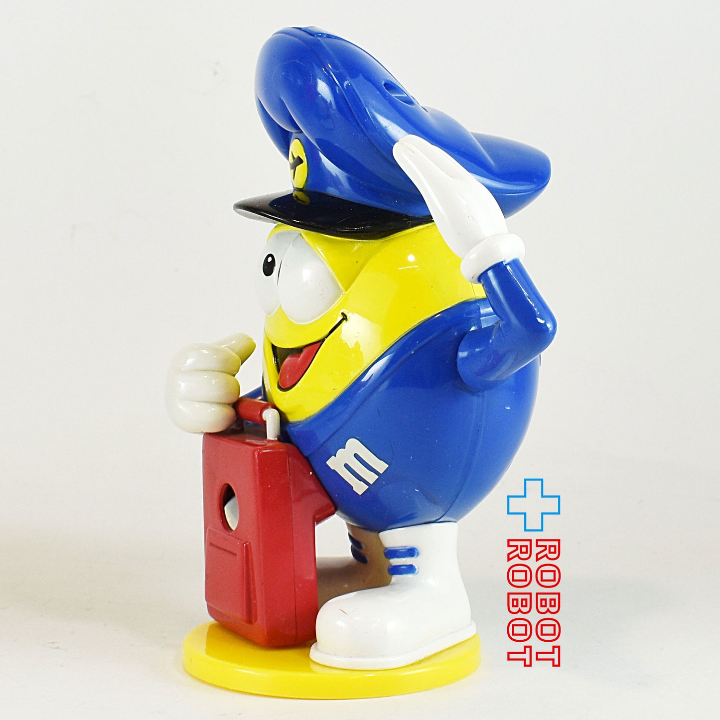 M&M's エムアンドエムズ ミニ ポストマン イエロー ディスペンサー