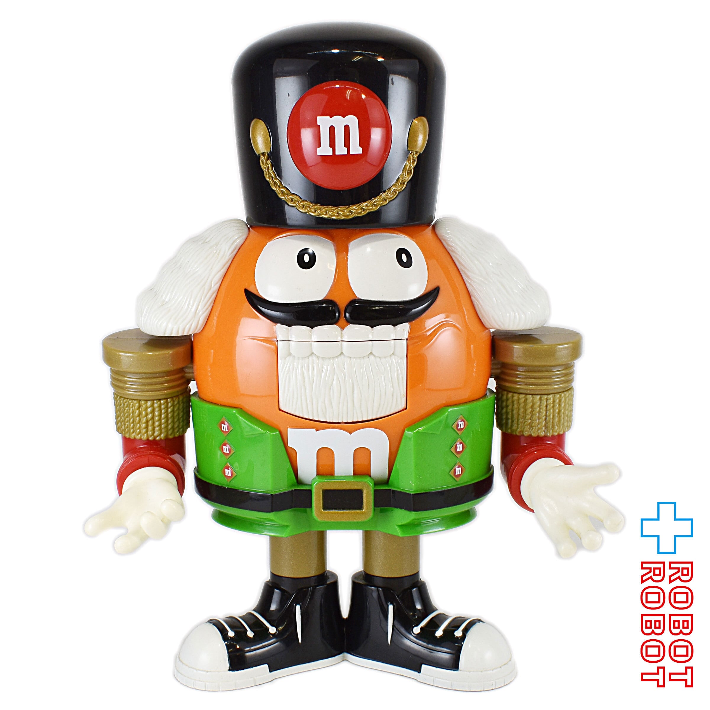 M&M's ディスペンサー オレンジ くるみ割り人形 ナッツクラッカー スウィート エムアンドエムズ – ROBOTROBOT