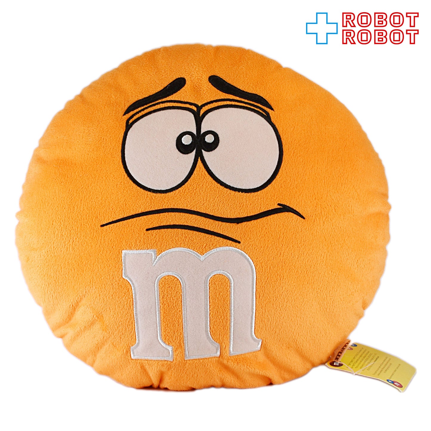 M&M's エムアンドエムズ オレンジ クッション 2013 紙タグ付き