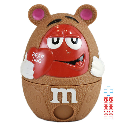 M&M's レッド ハグ ベア ミニコンテナ フィギュア