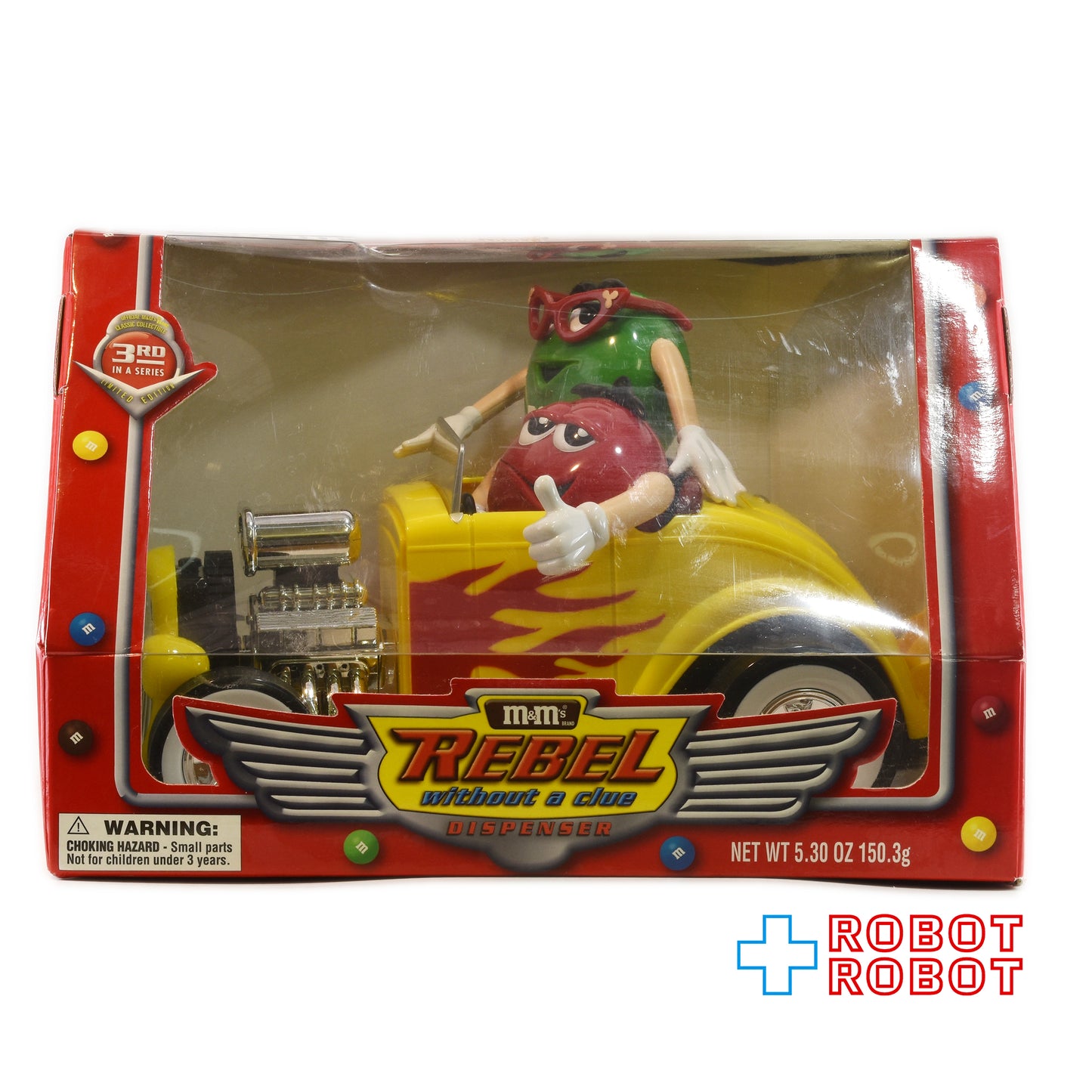 M&M's エムアンドエムズ レベル ウィザウト ア クルー レッド & グリーン ディスペンサー 箱入 ※お菓子注意