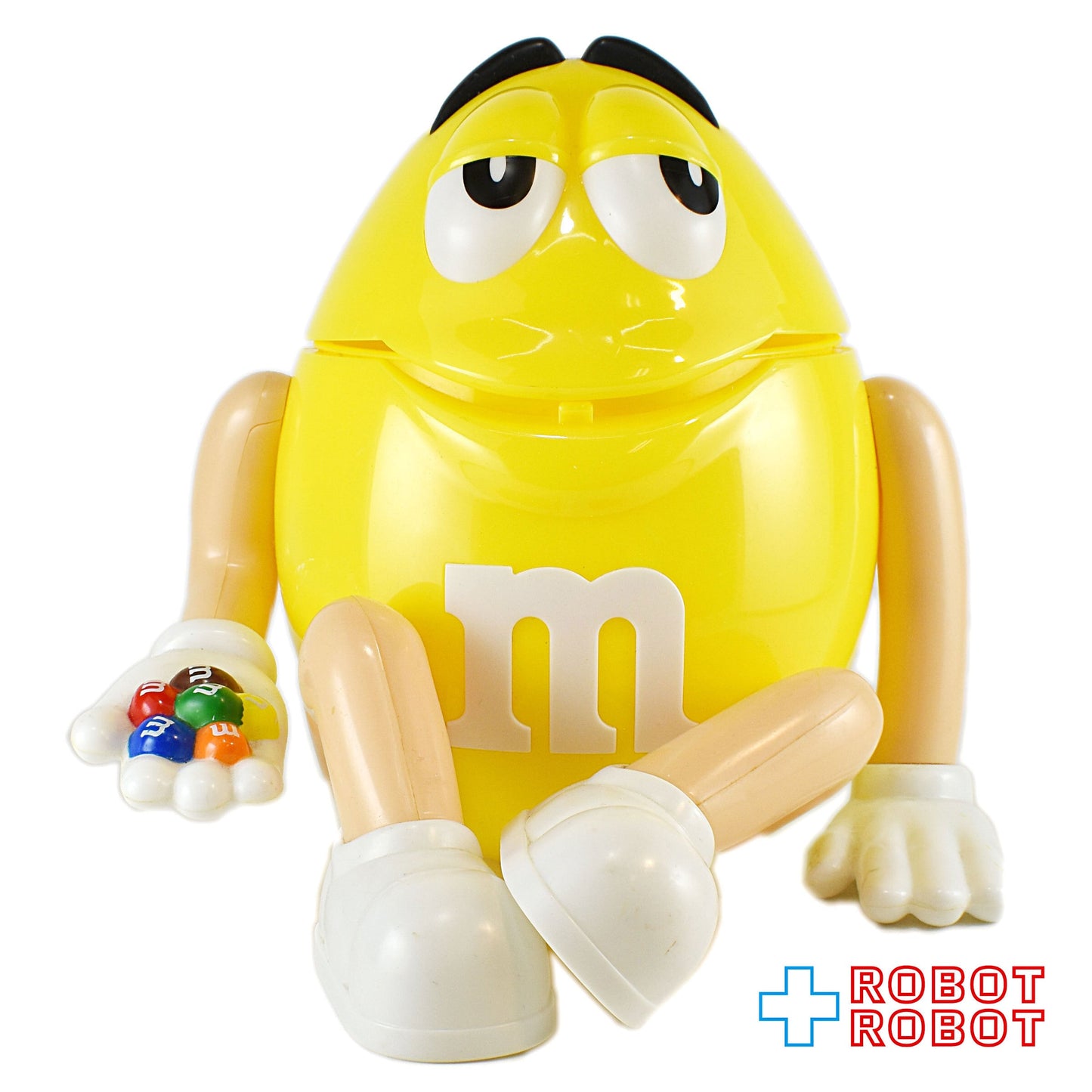 M&M's イエロー おすわりコンテナ エムアンドエムズ 2013