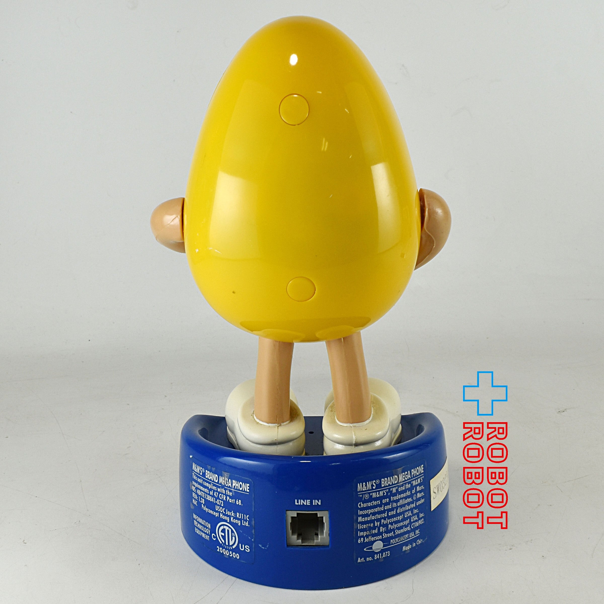 M&M's イエロー 拡声器持ち 電話機フィギュア – ROBOTROBOT