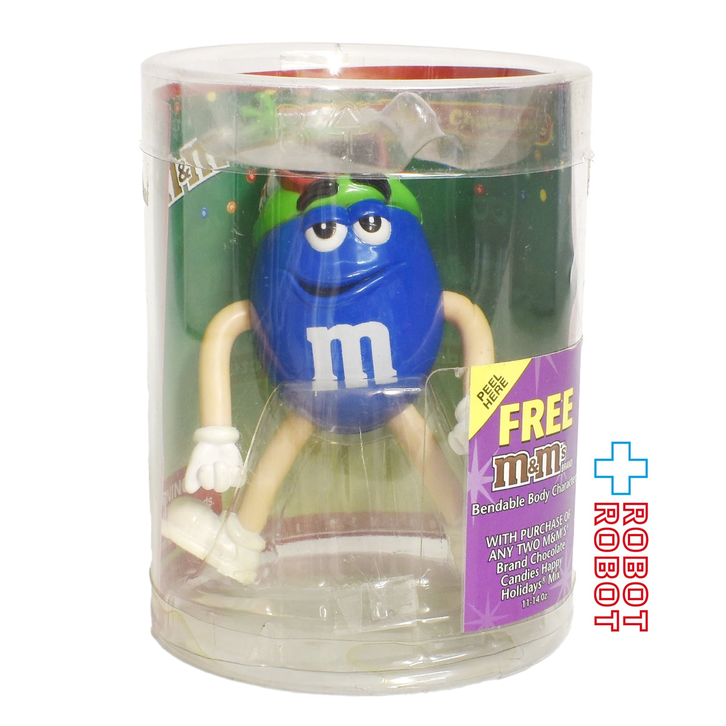 M&M's ベンダブル ボディー キャラクターズ エムアンドエムズ ブルー フィギュア 開封