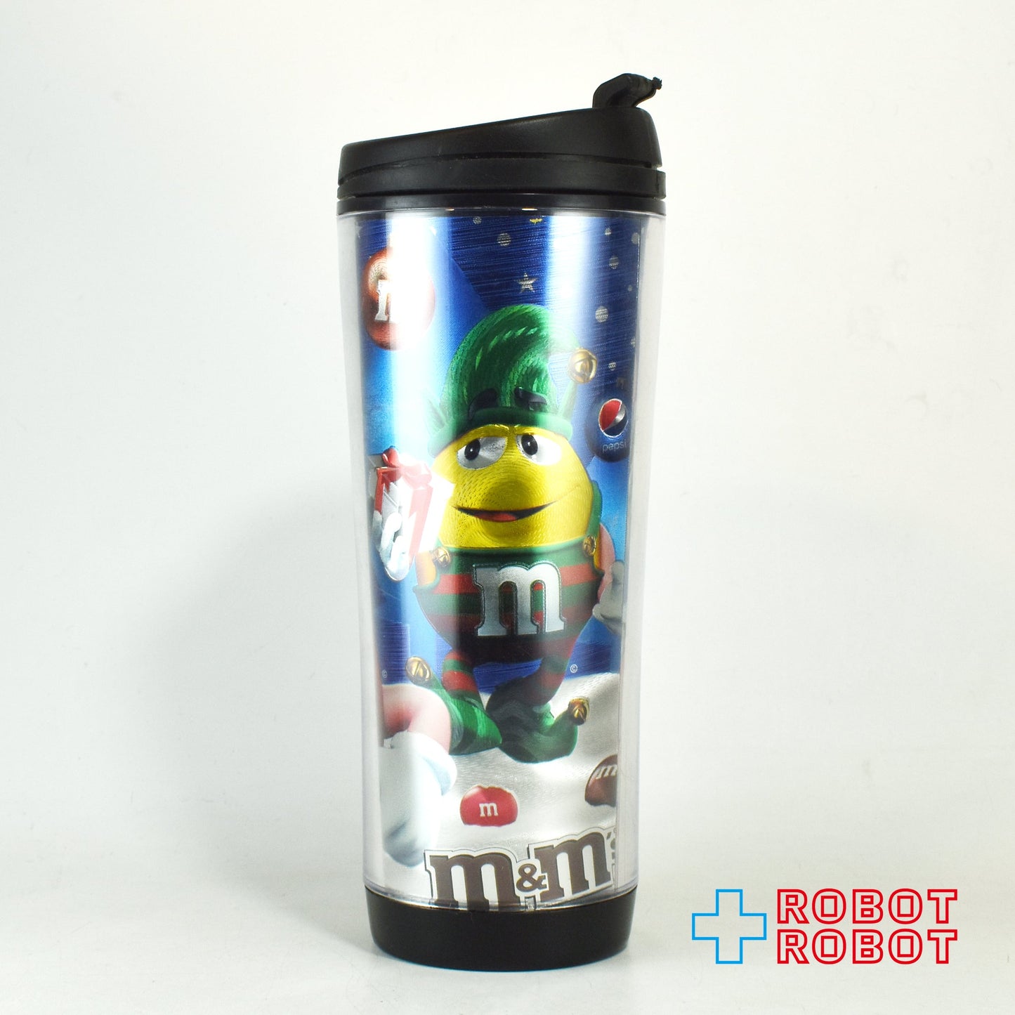 M&M's エムアンドエムズ ペプシ クリスマス  プラスチック タンブラー