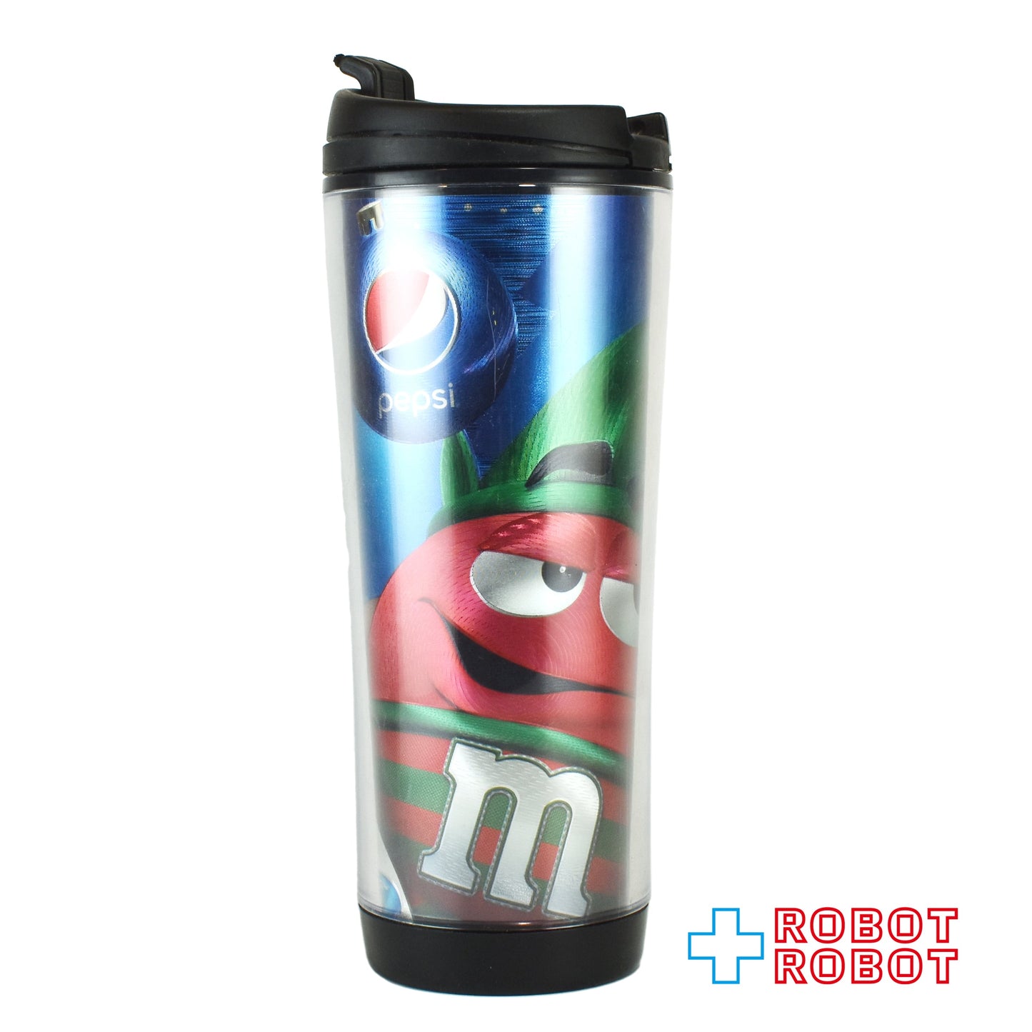 M&M's エムアンドエムズ ペプシ クリスマス  プラスチック タンブラー