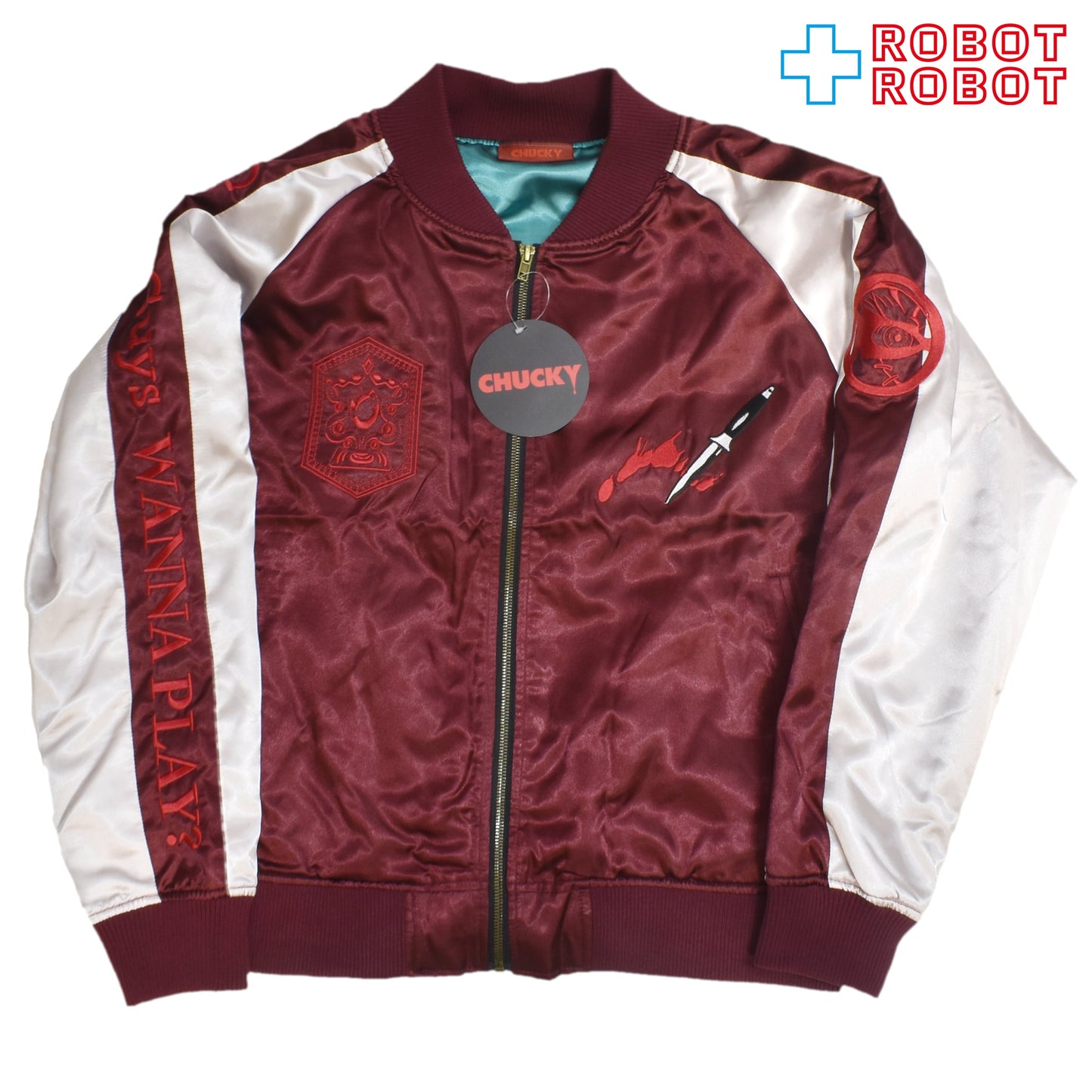 チャッキー グットガイ スカジャン Lサイズ 紙タグ付き