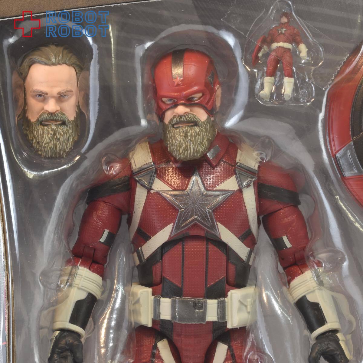 マーベルレジェンド ブラック・ウィドウ レッド・ガーディアン & メリーナ・ヴォストコフ 6インチ アクションフィギュア 未開封