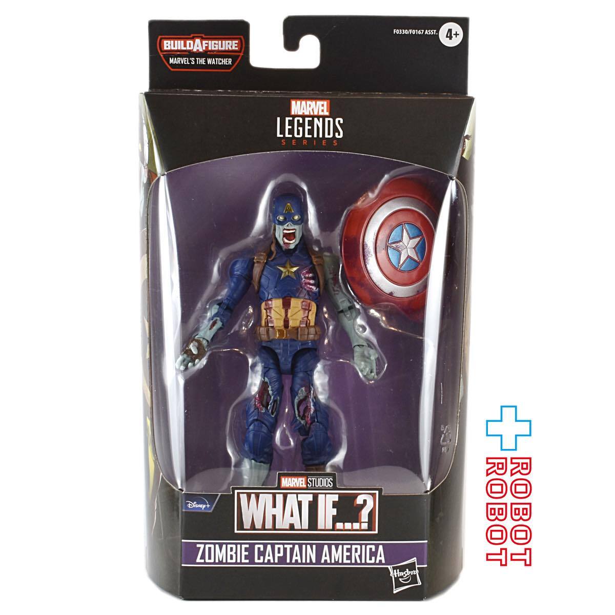 マーベルレジェンド What If…? シリーズ ビルド ウォッチャー ゾンビ・キャプテンアメリカ 6インチ アクションフィギュア 未開封